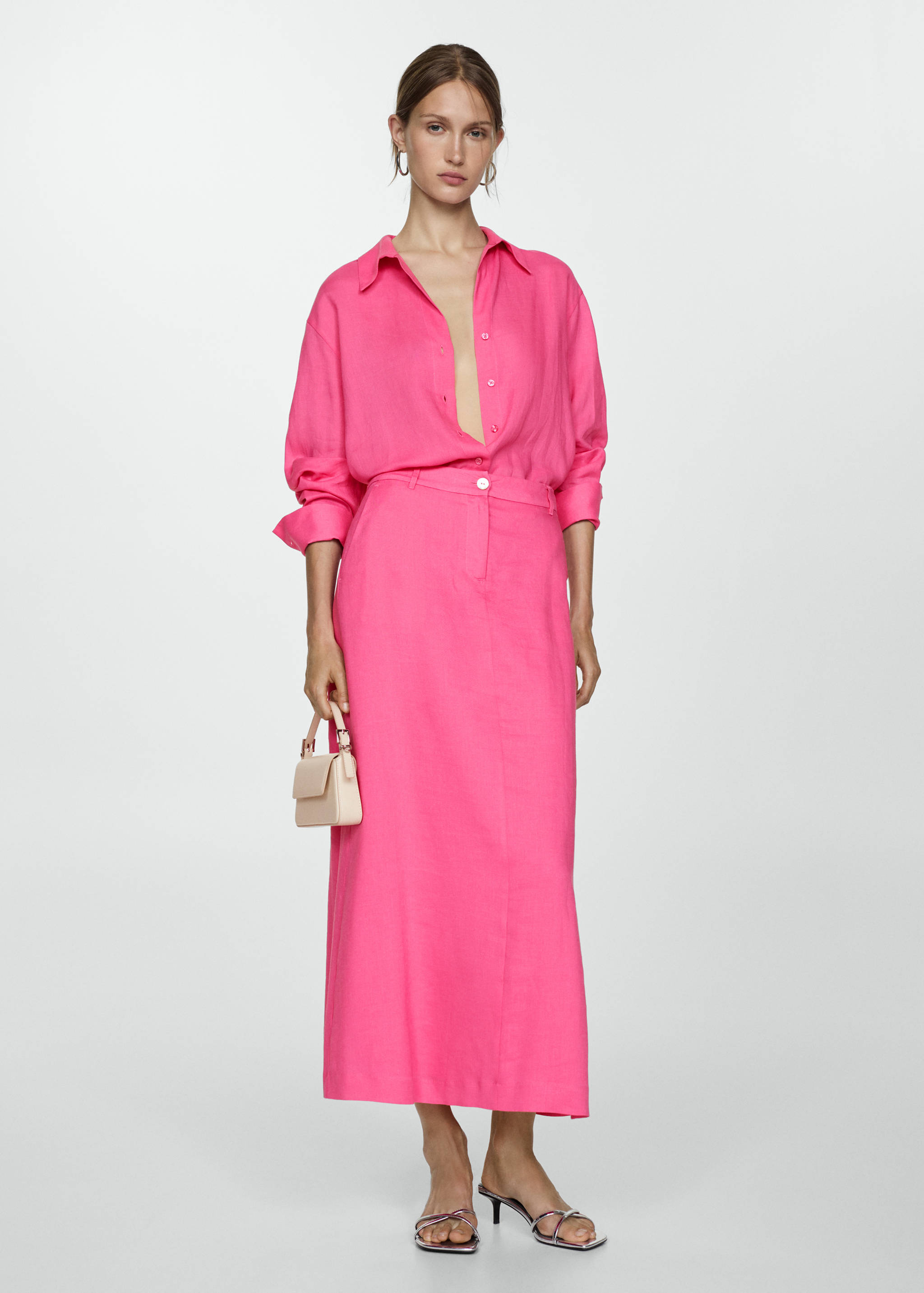 Chemise manches longues Lyocell - Plan général