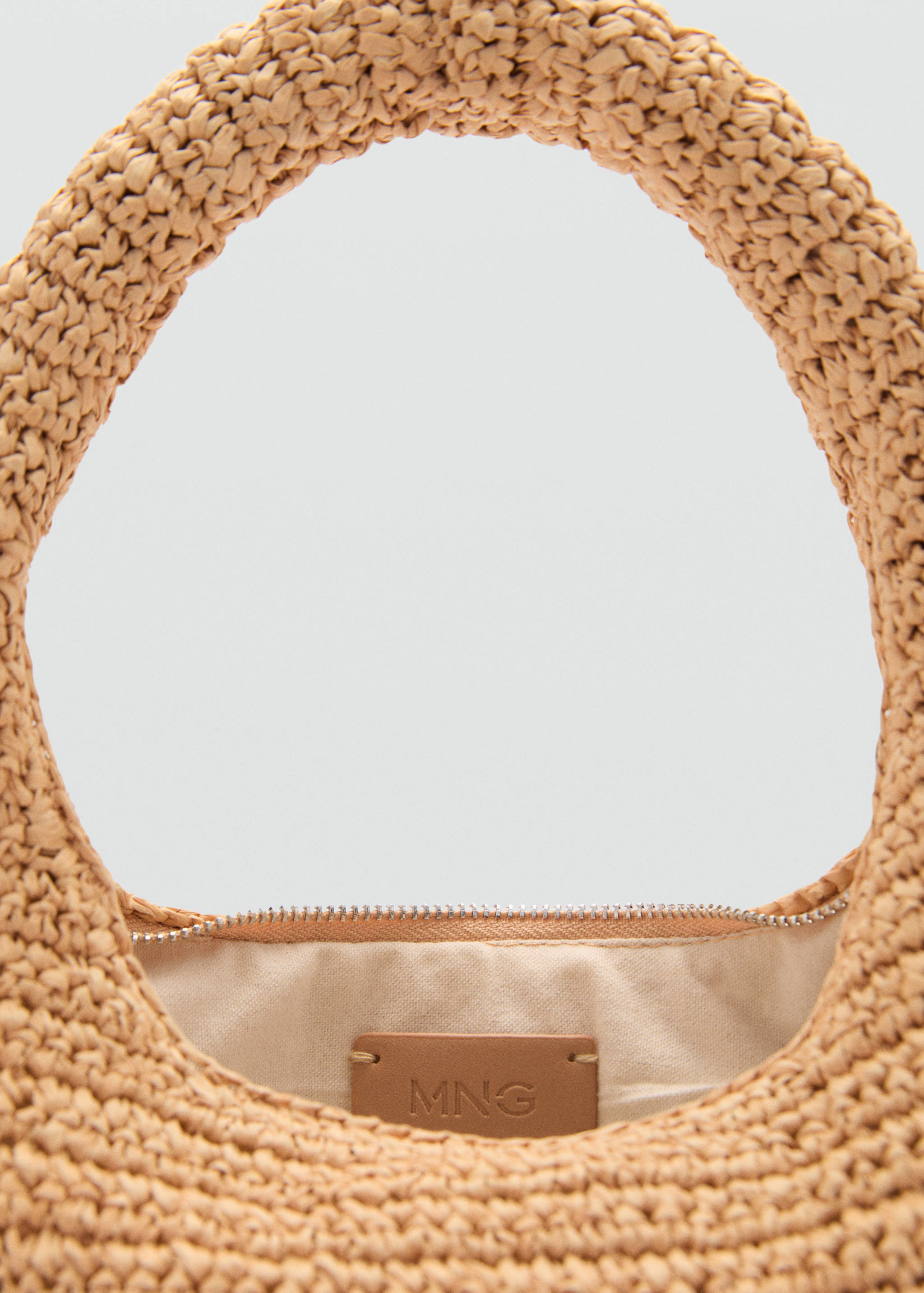 Natural fibre shoulder bag - Details of the article 1