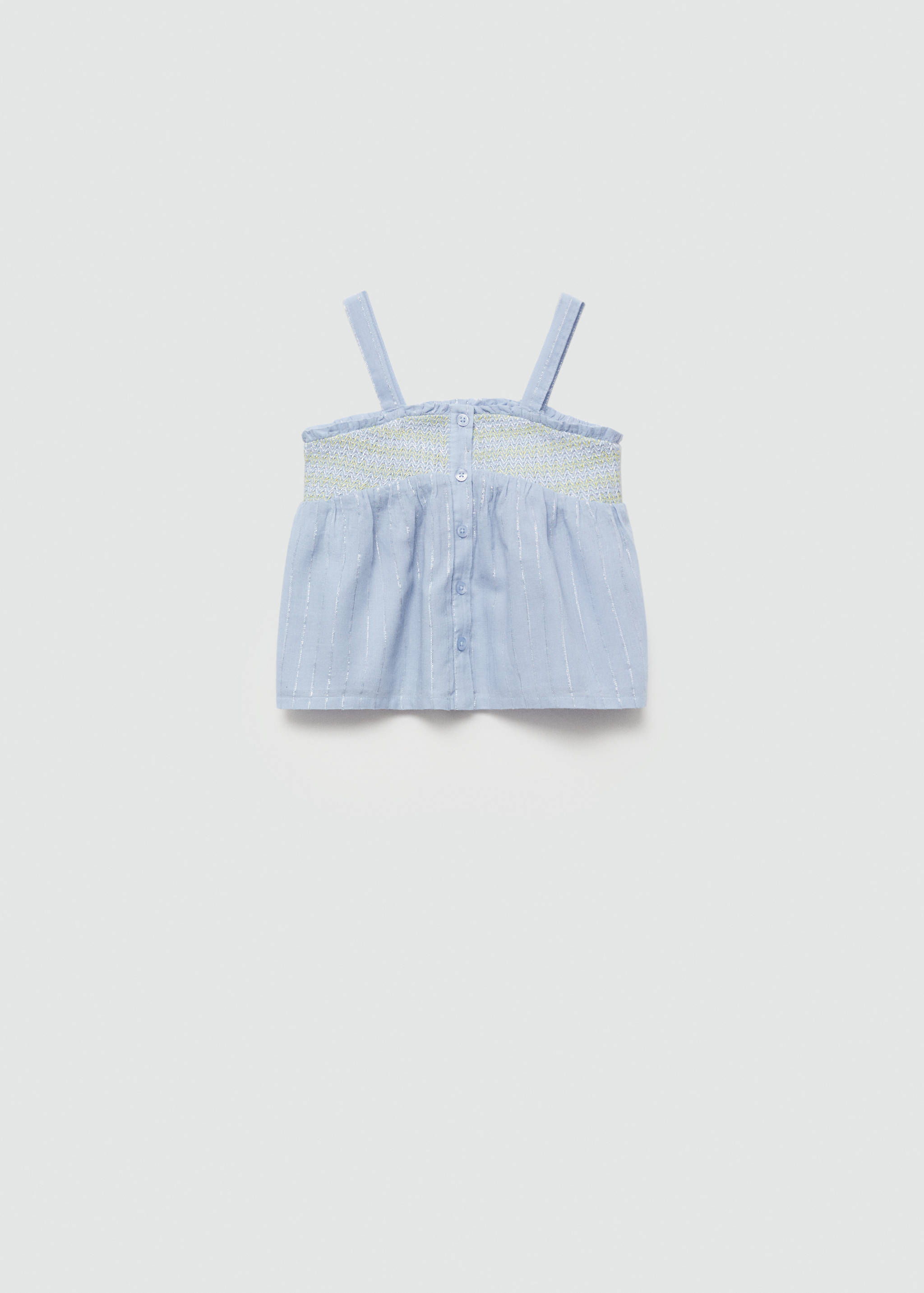 Embroidered cotton blouse - Article without model