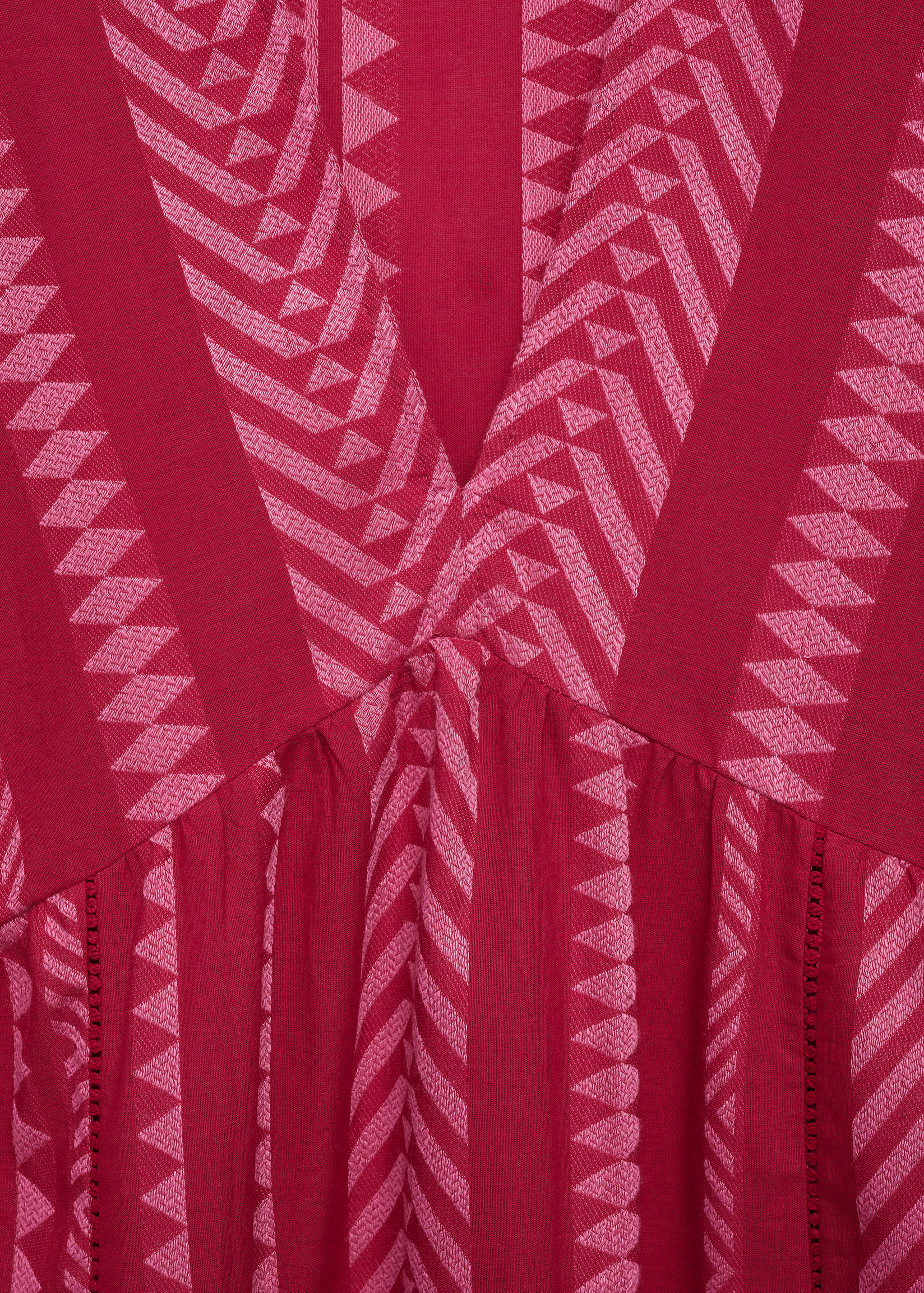 Geometric print midi dress - Details of the article 8