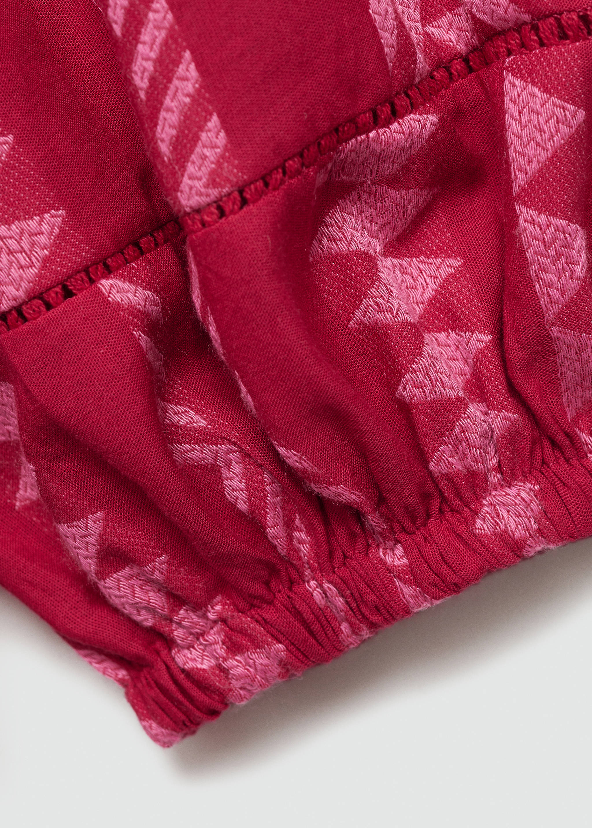 Geometric print midi dress - Details of the article 0