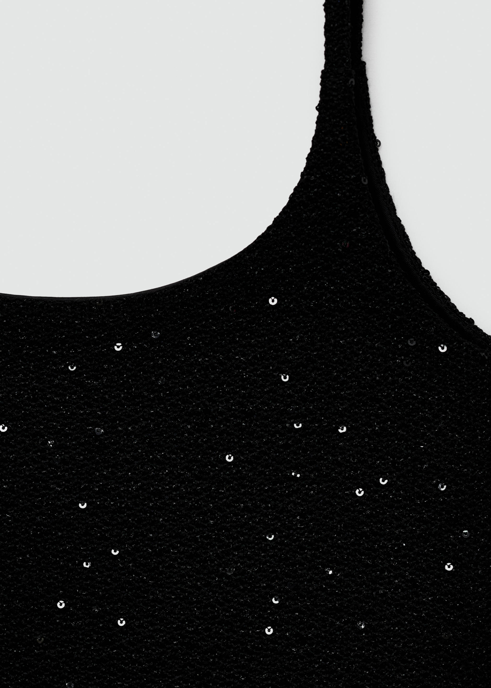 Sequined tank top - Details of the article 8