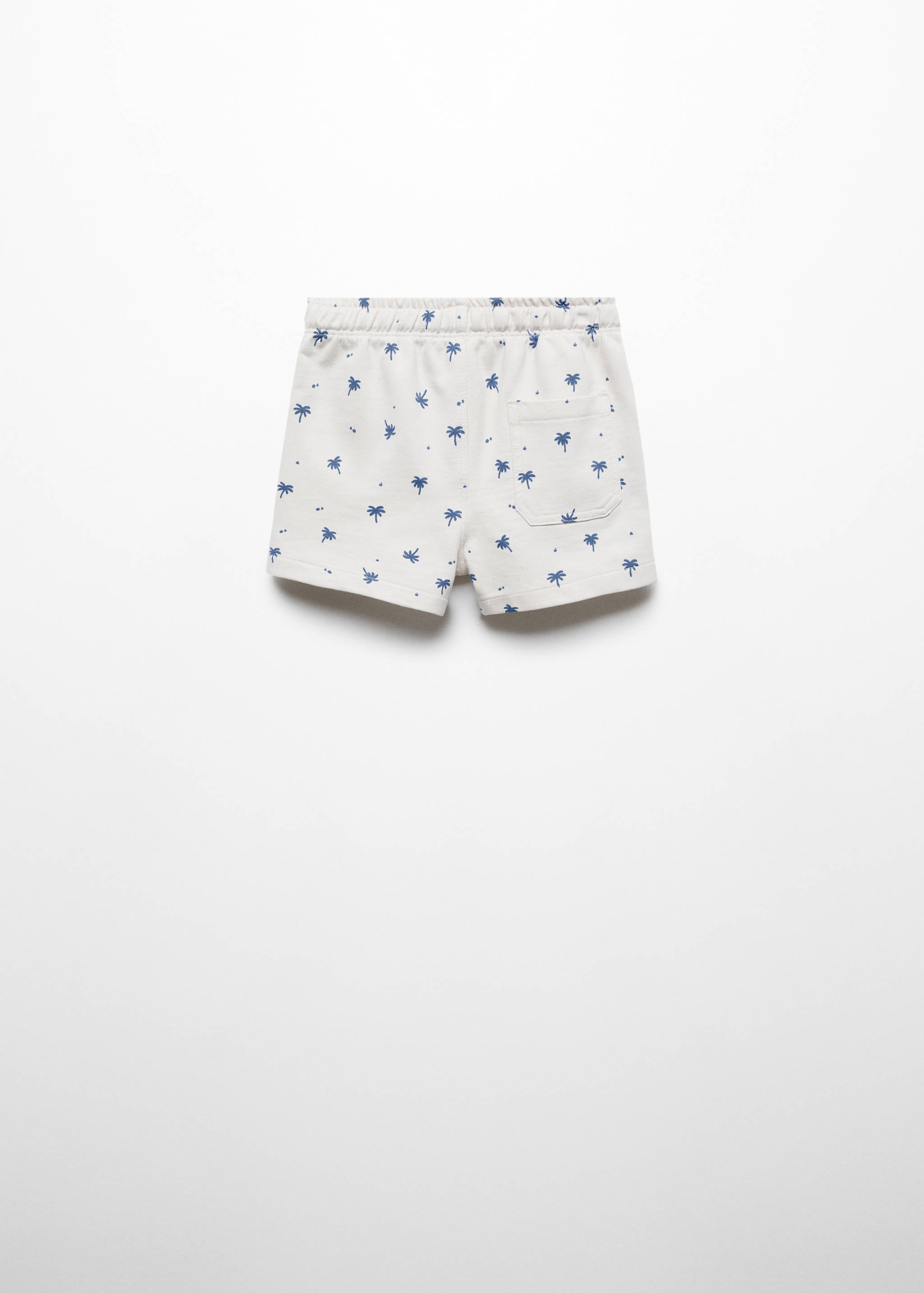 Bermuda imprimé palmiers - Verso de l’article