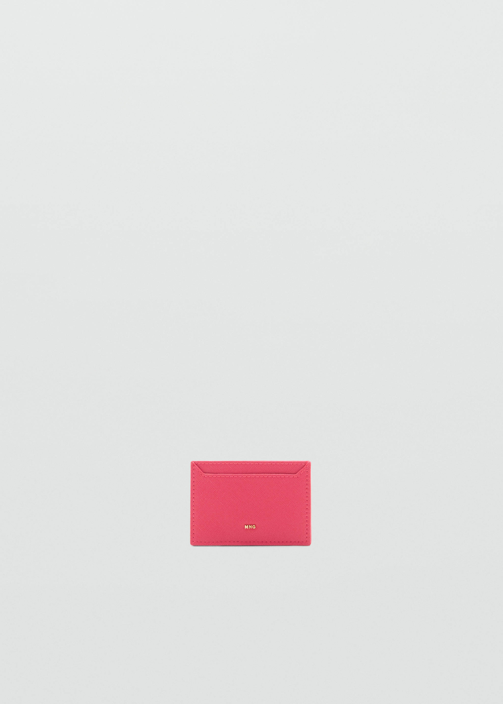 Saffiano-effect cardholder - Article without model