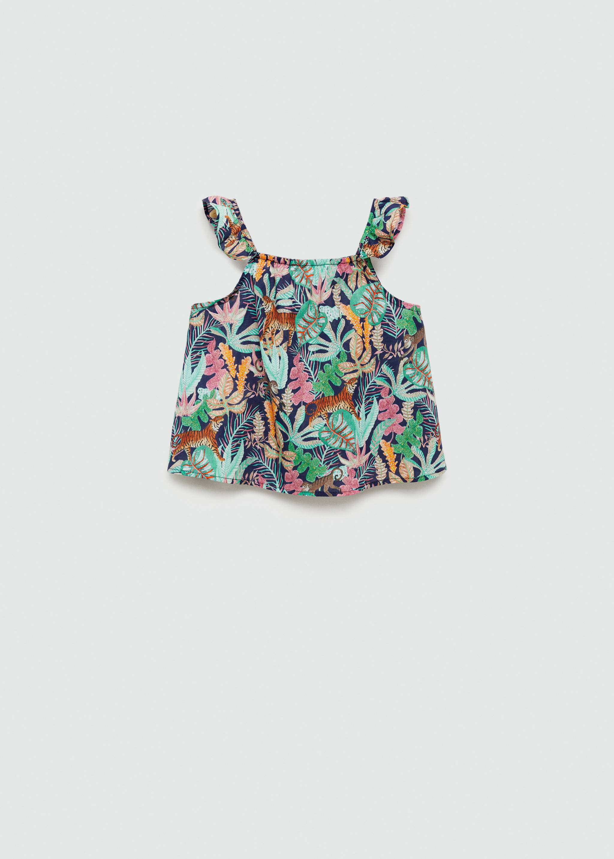 Tropical print blouse - Article without model