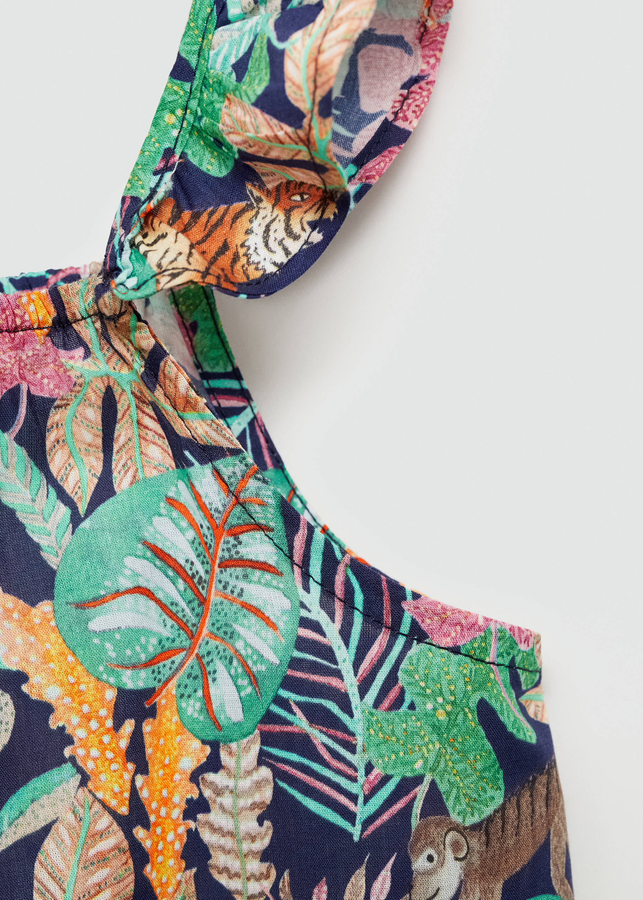 Tropical print blouse - Details of the article 8