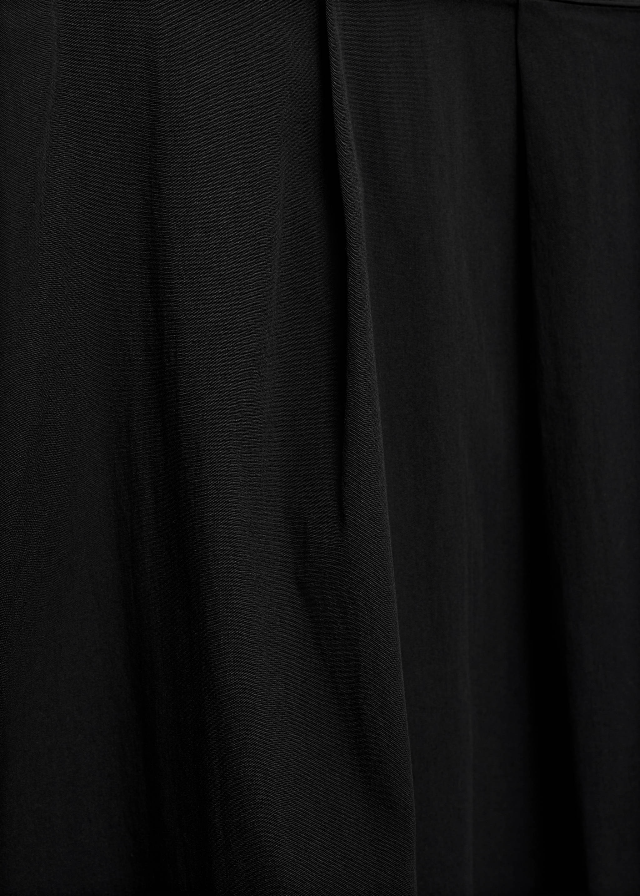 Long flared skirt - Details of the article 8