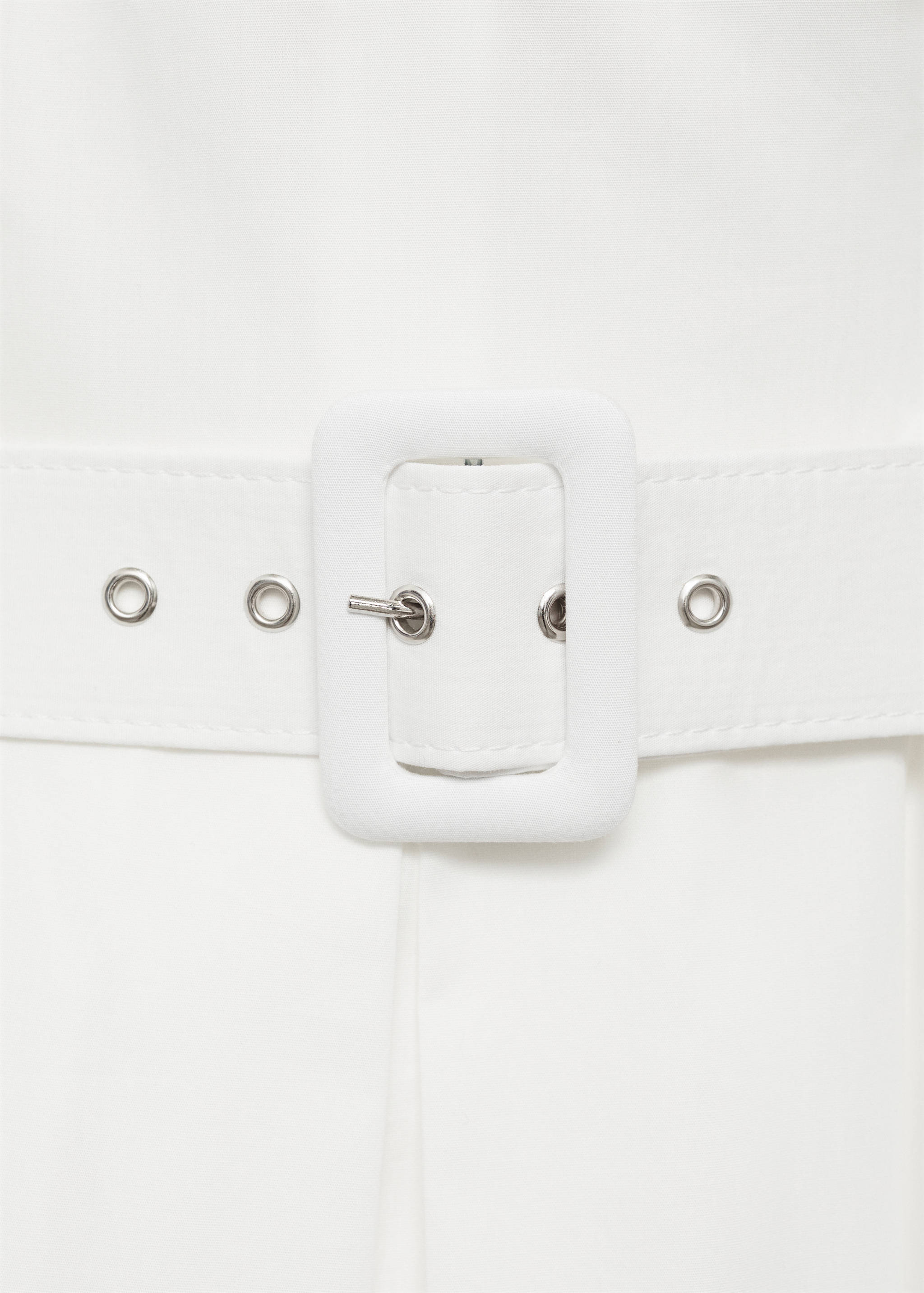 Dress with a belted neckline - Details of the article 8