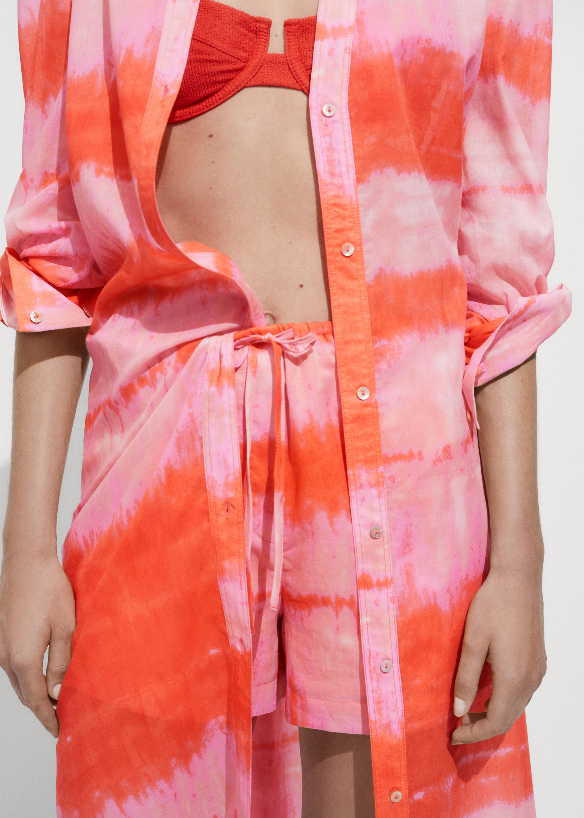 Short imprimé taille élastique - Détail de l'article 1