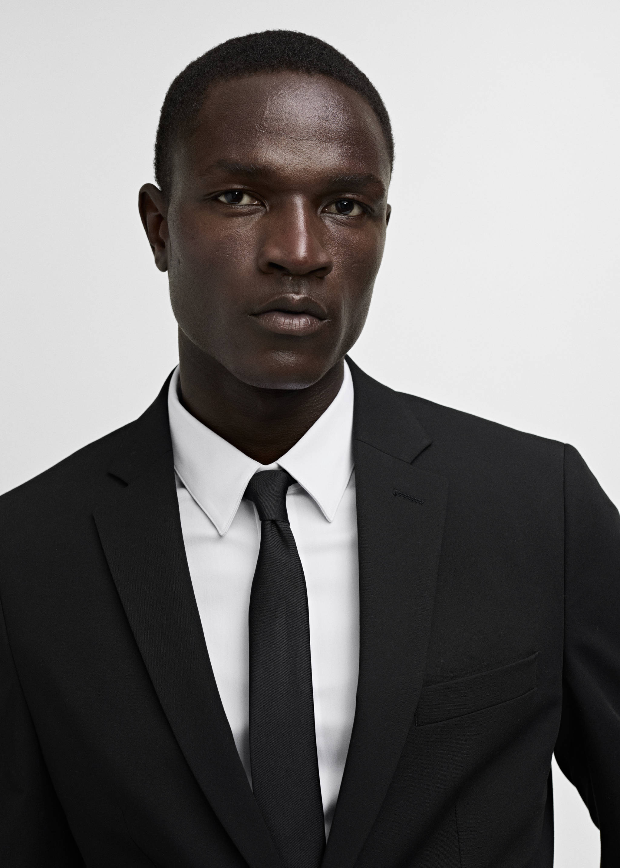 Super slim-fit suit jacket in stretch fabric - Details of the article 3