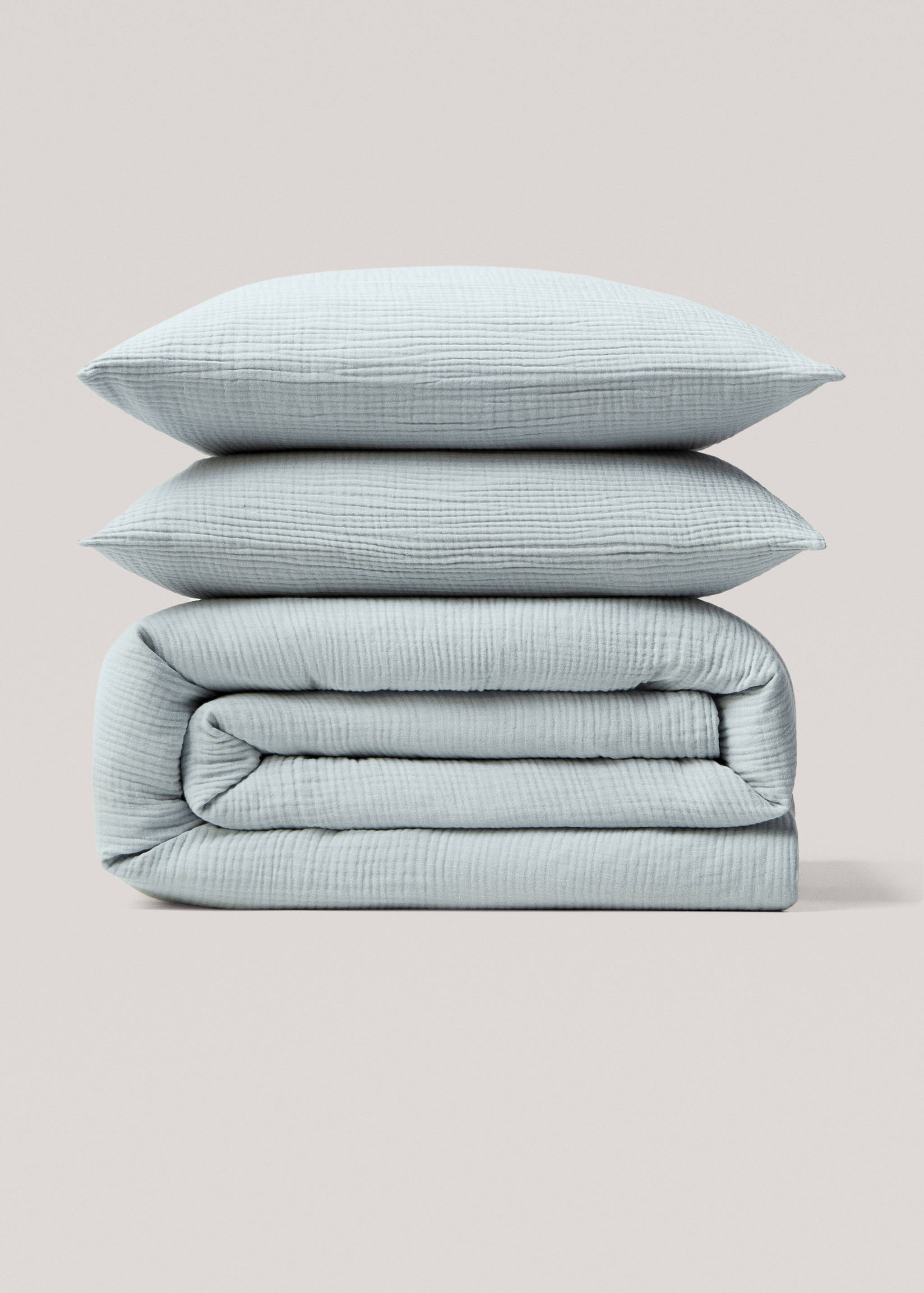 Housse de couette gaze coton lit 180/200 cm - Article sans modèle