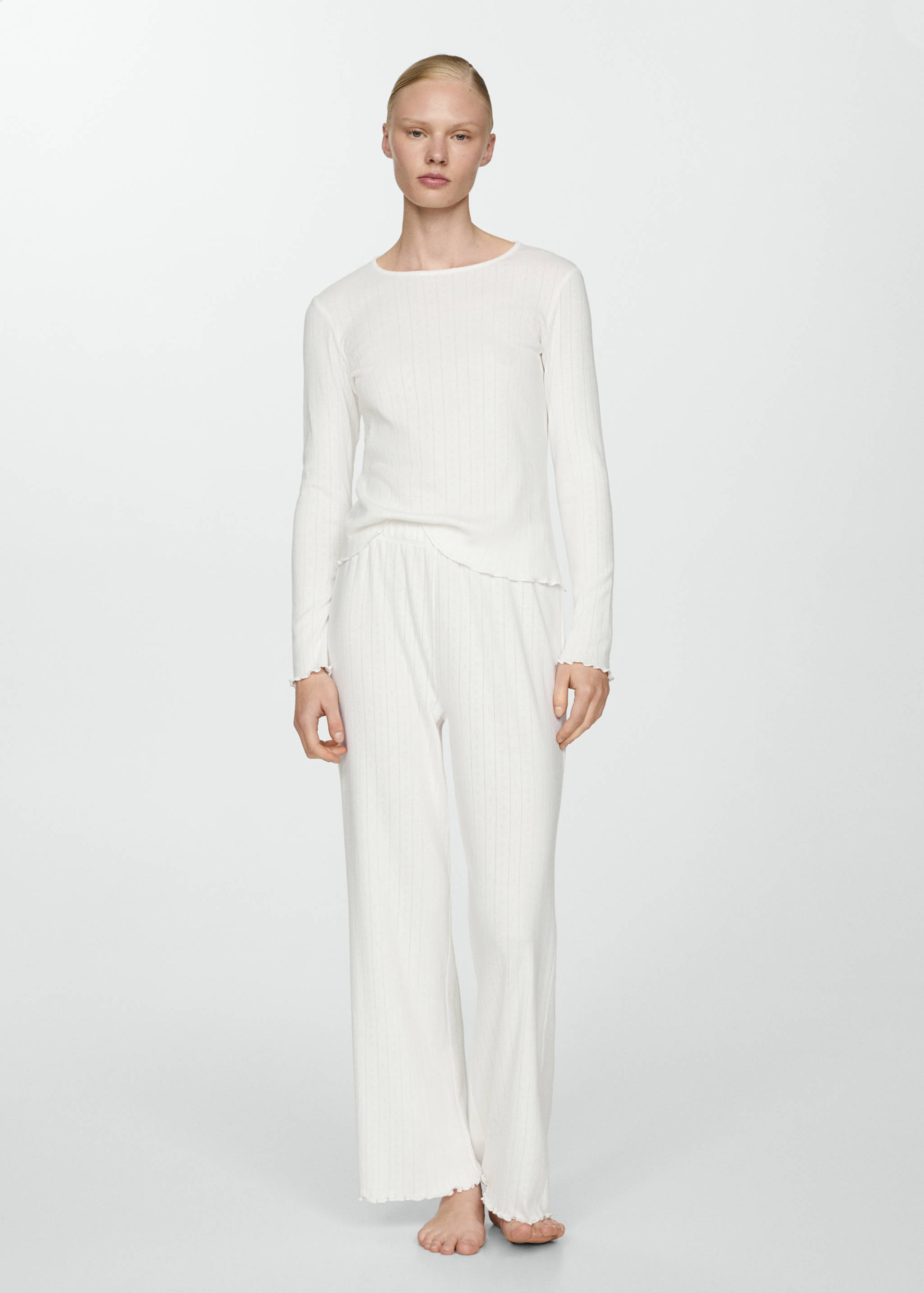 Хлопковая пижама из двух частей - Общий план