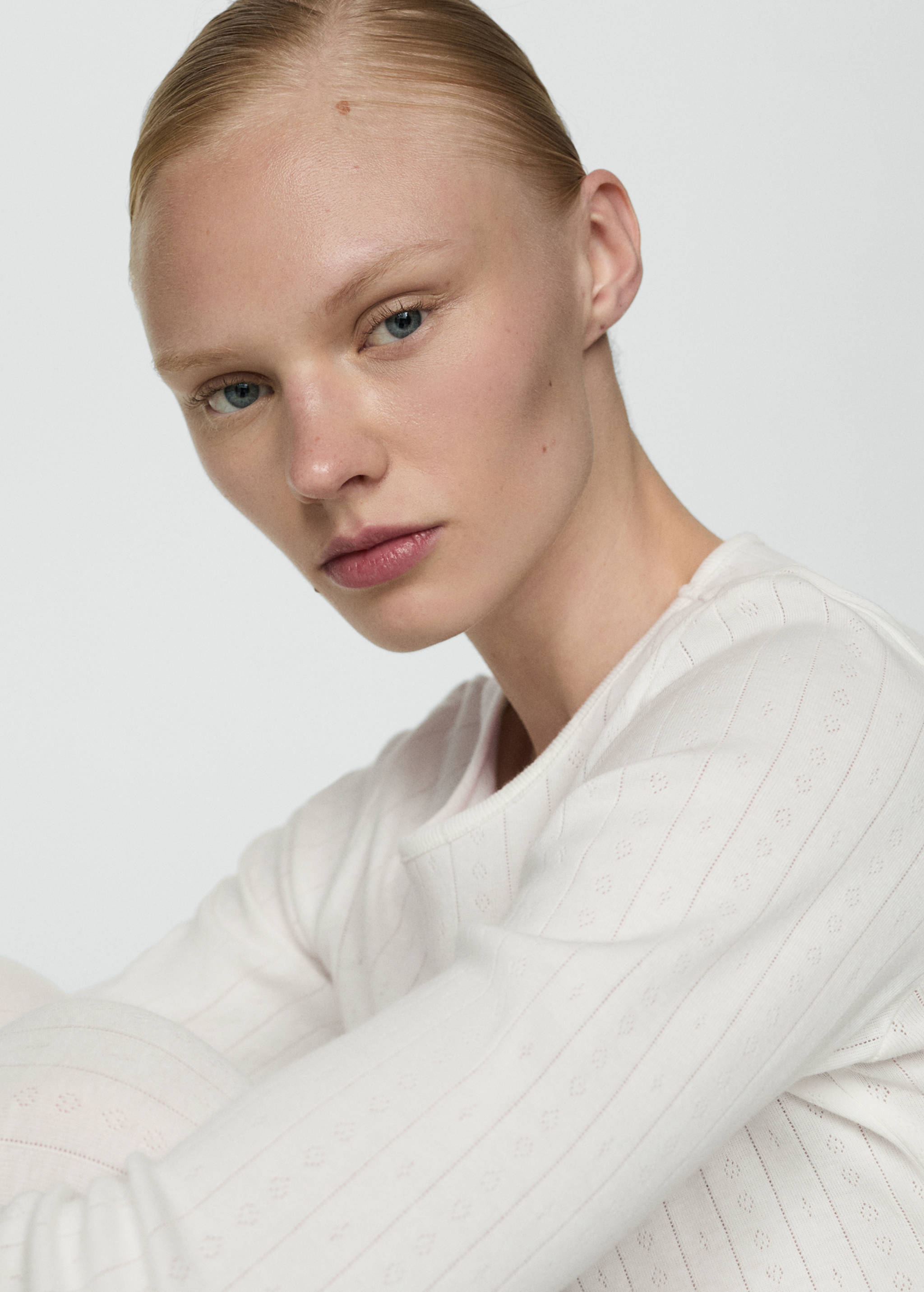 Хлопковая пижама из двух частей - Деталь изделия 1