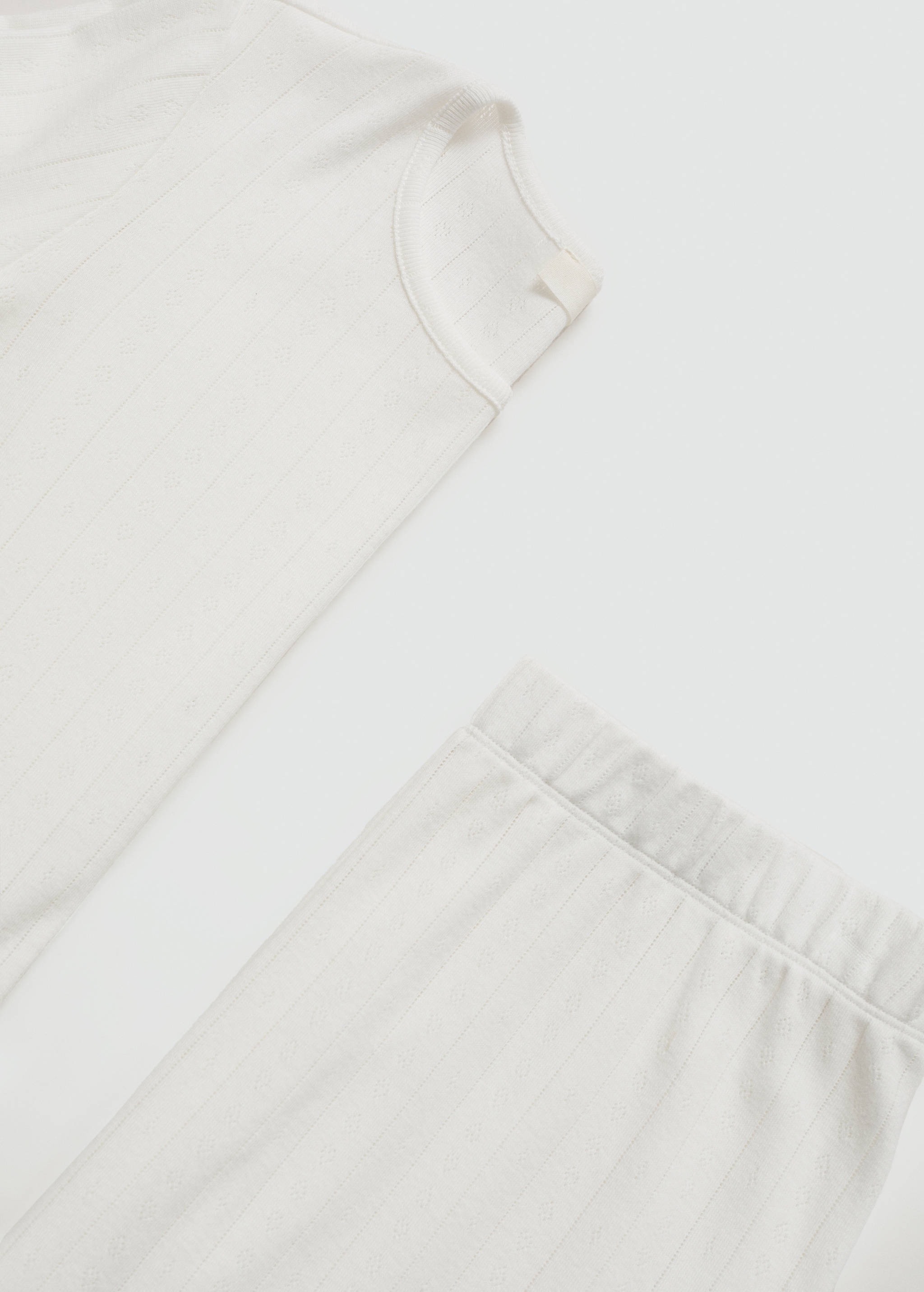 Хлопковая пижама из двух частей - Деталь изделия 0