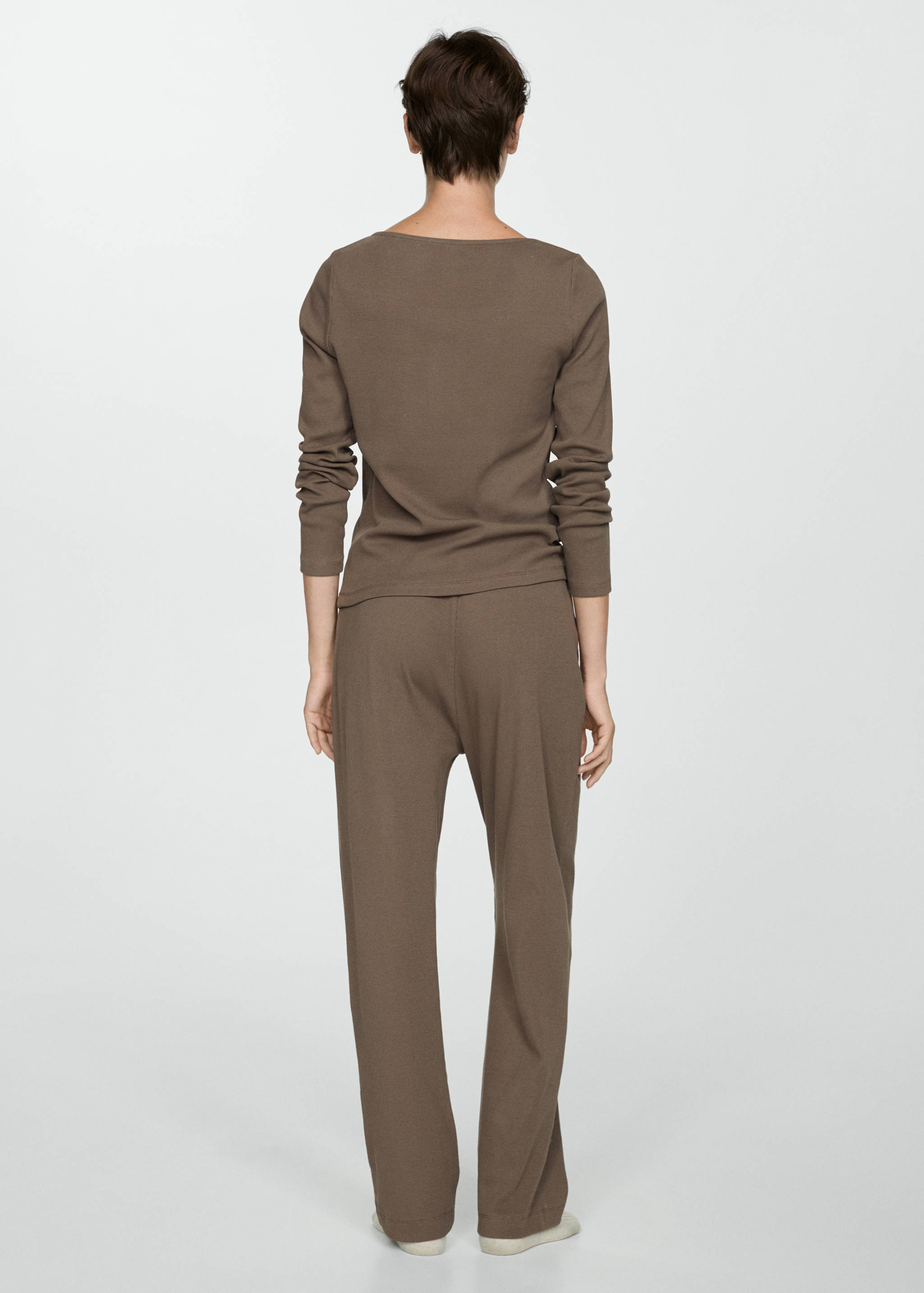 Pijama dos piezas algodón - Reverso del artículo