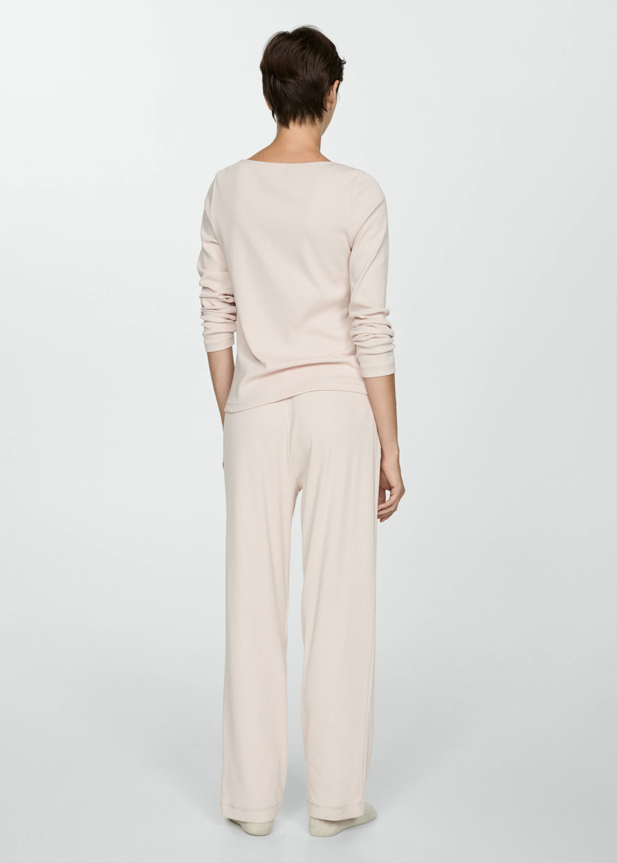 Pijama dos piezas algodón - Reverso del artículo