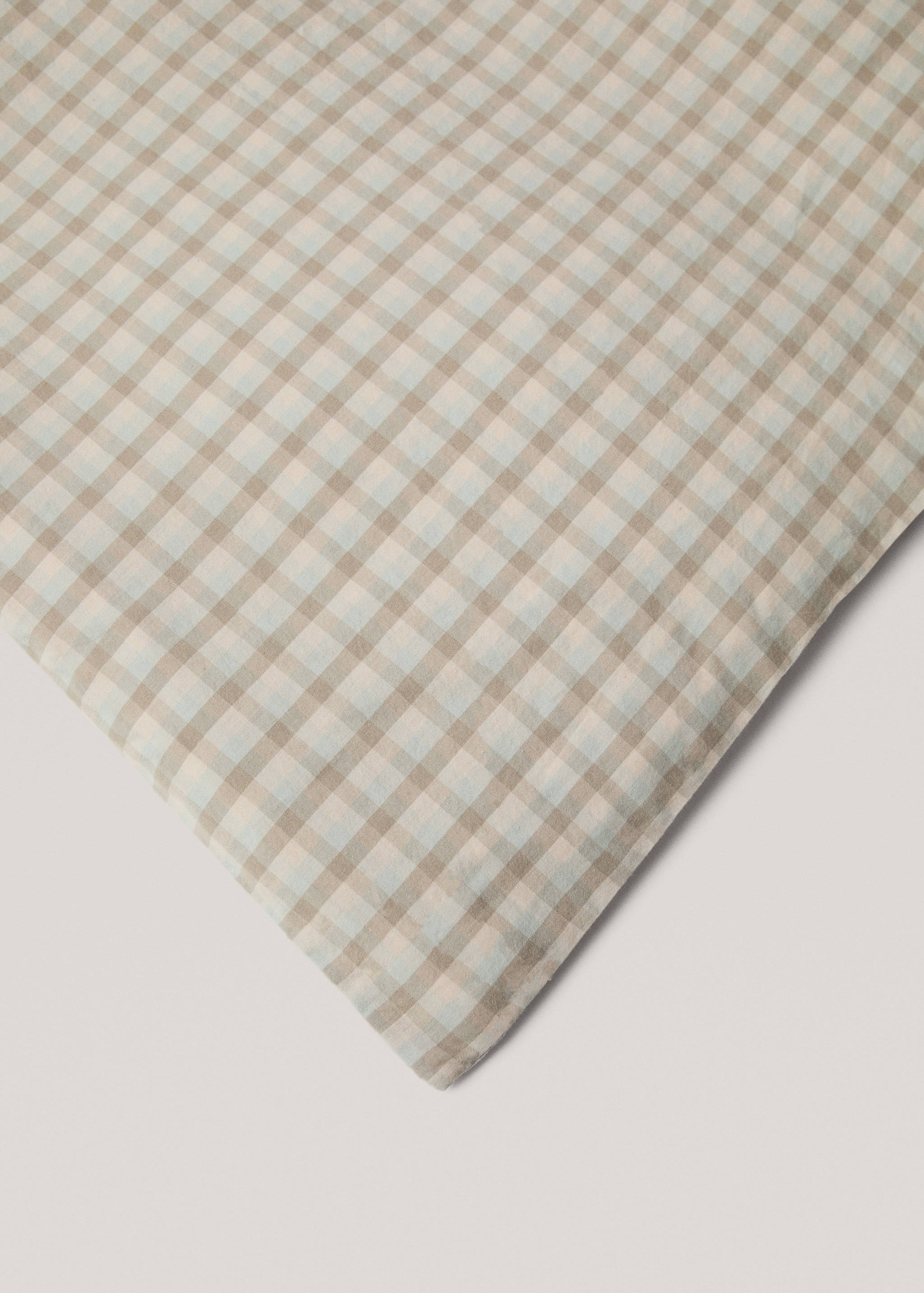 Housse de couette coton vichy Lit 150/160 cm - Détail de l'article 3