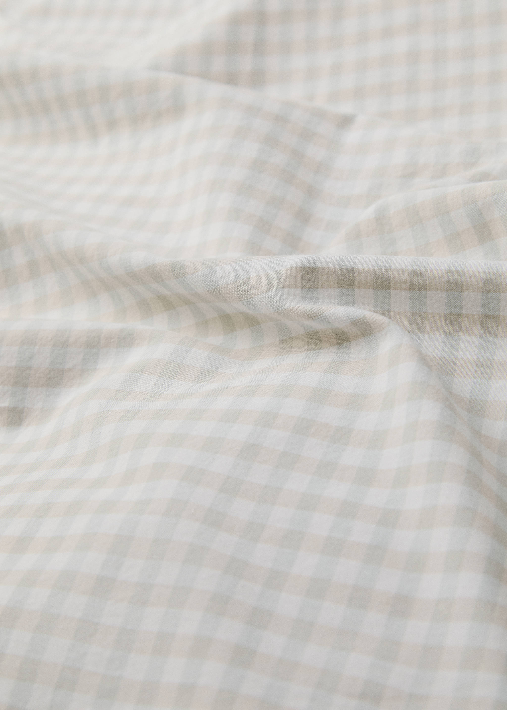 Housse de couette coton vichy Lit 150/160 cm - Détail de l'article 1