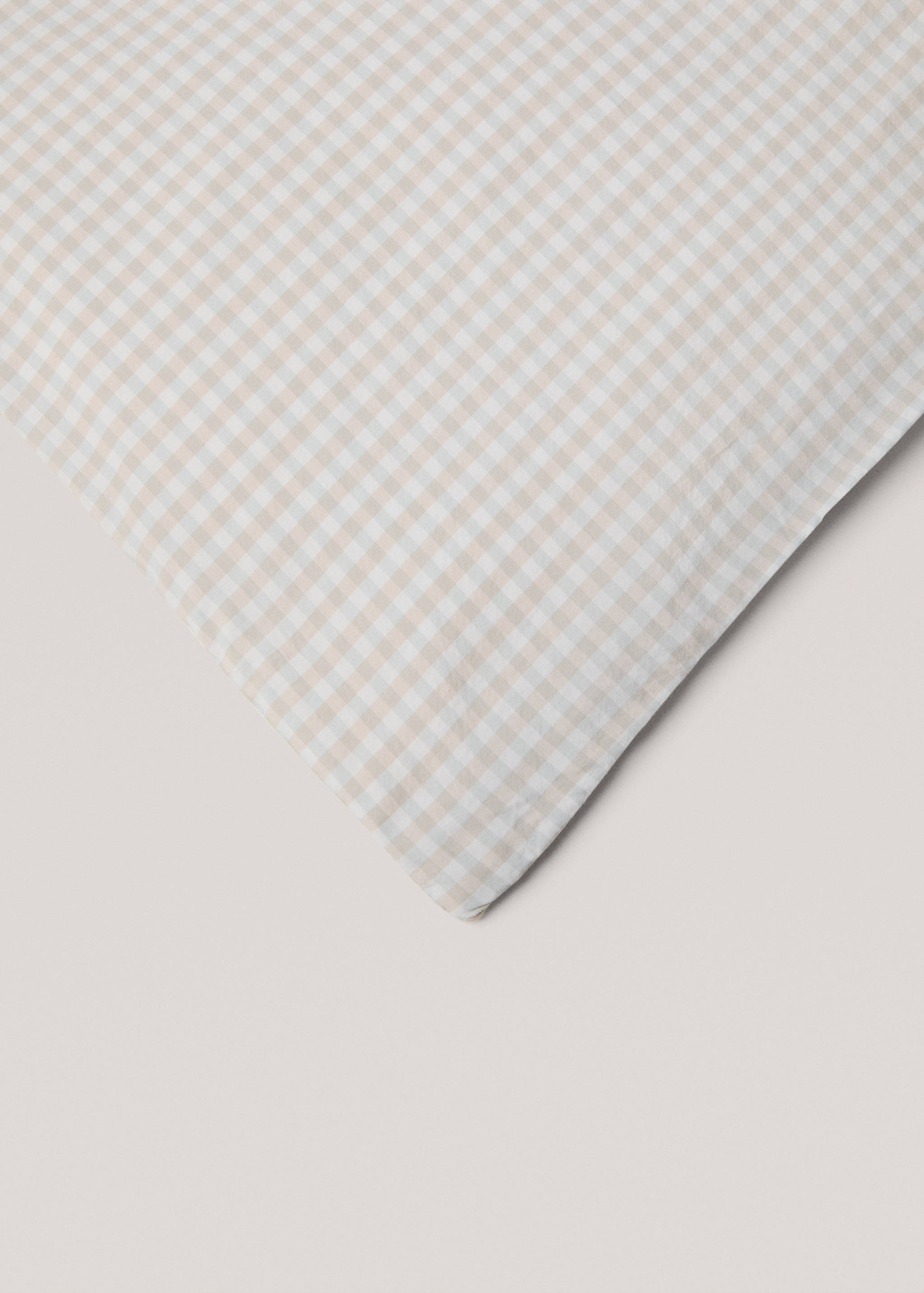 Housse de couette coton vichy Lit 150/160 cm - Détail de l'article 3