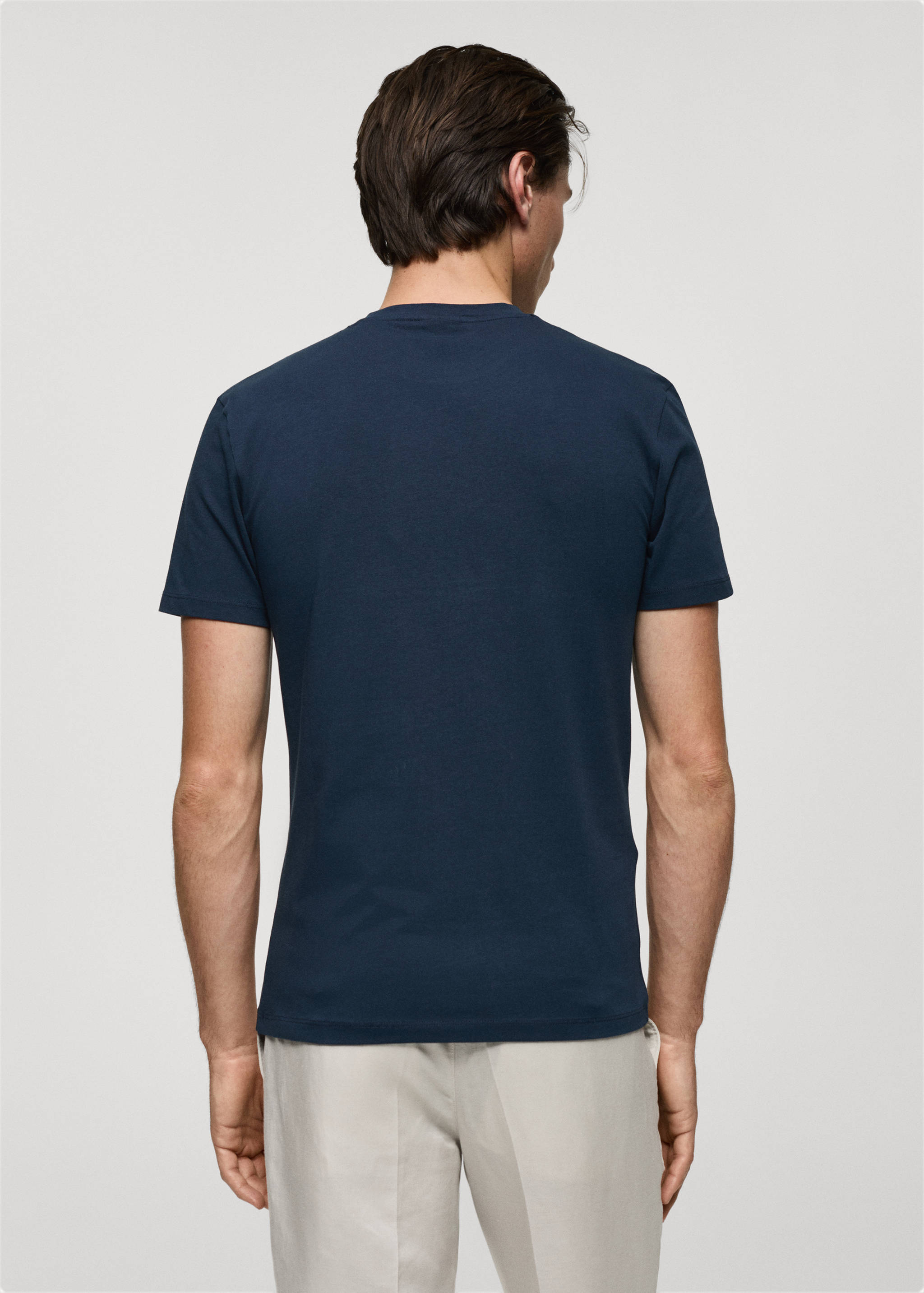 T-shirt coton stretch - Verso de l’article