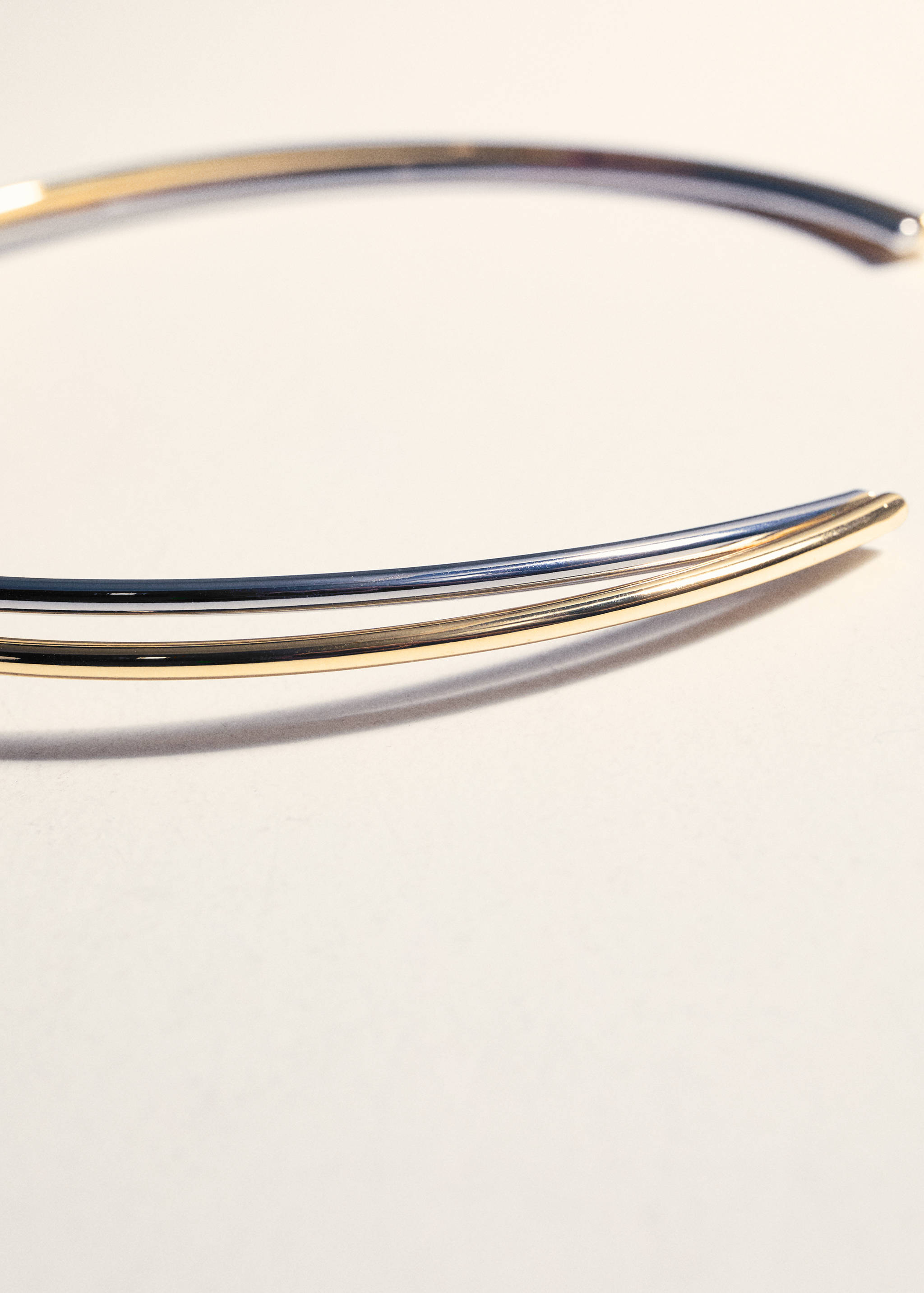 Collier ras-de-cou anneaux entrelacés - Détail de l'article 5