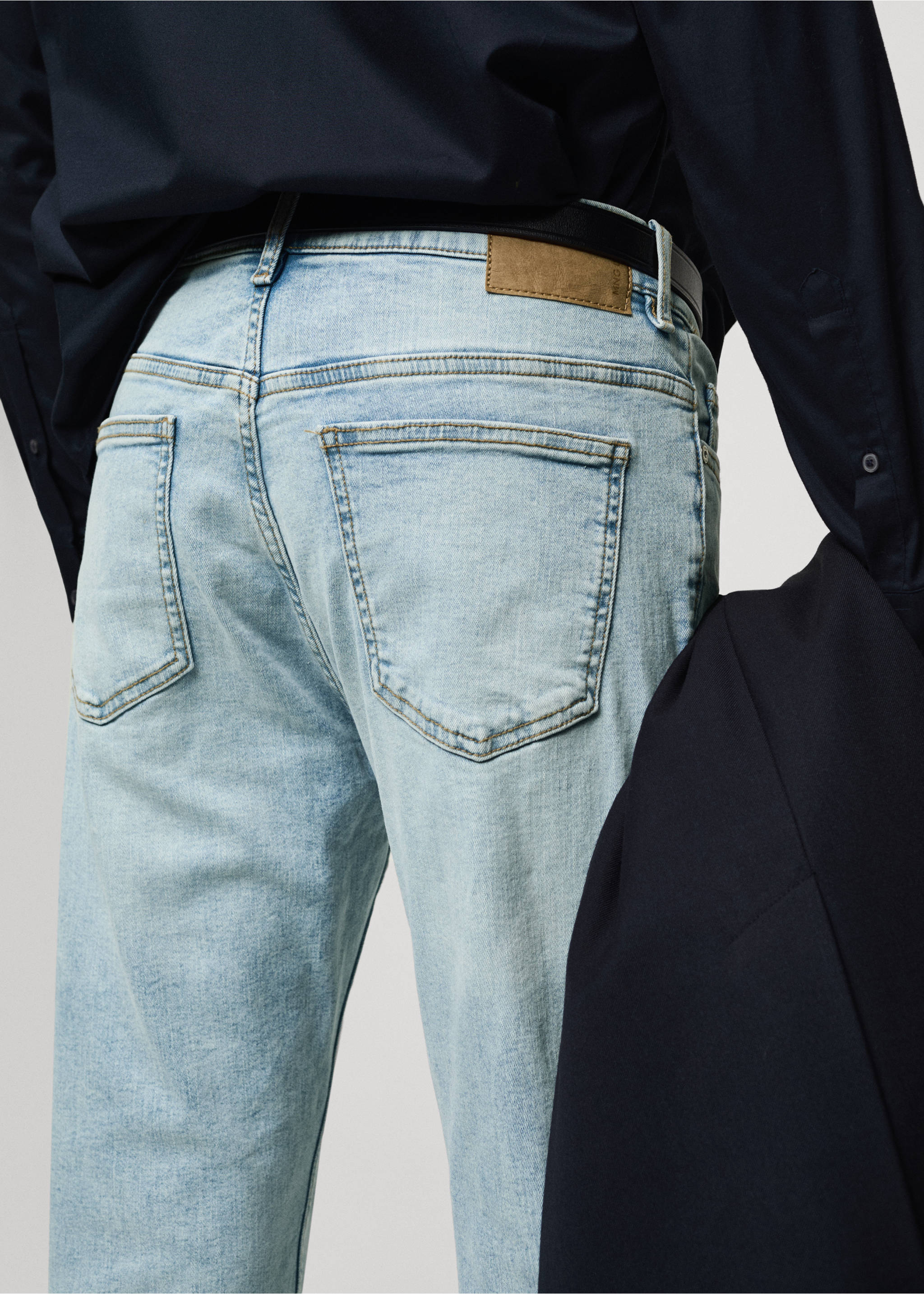 Jeans Jude skinny fit - Detalle del artículo 3, Azul claro. Ref: 77050616-00.