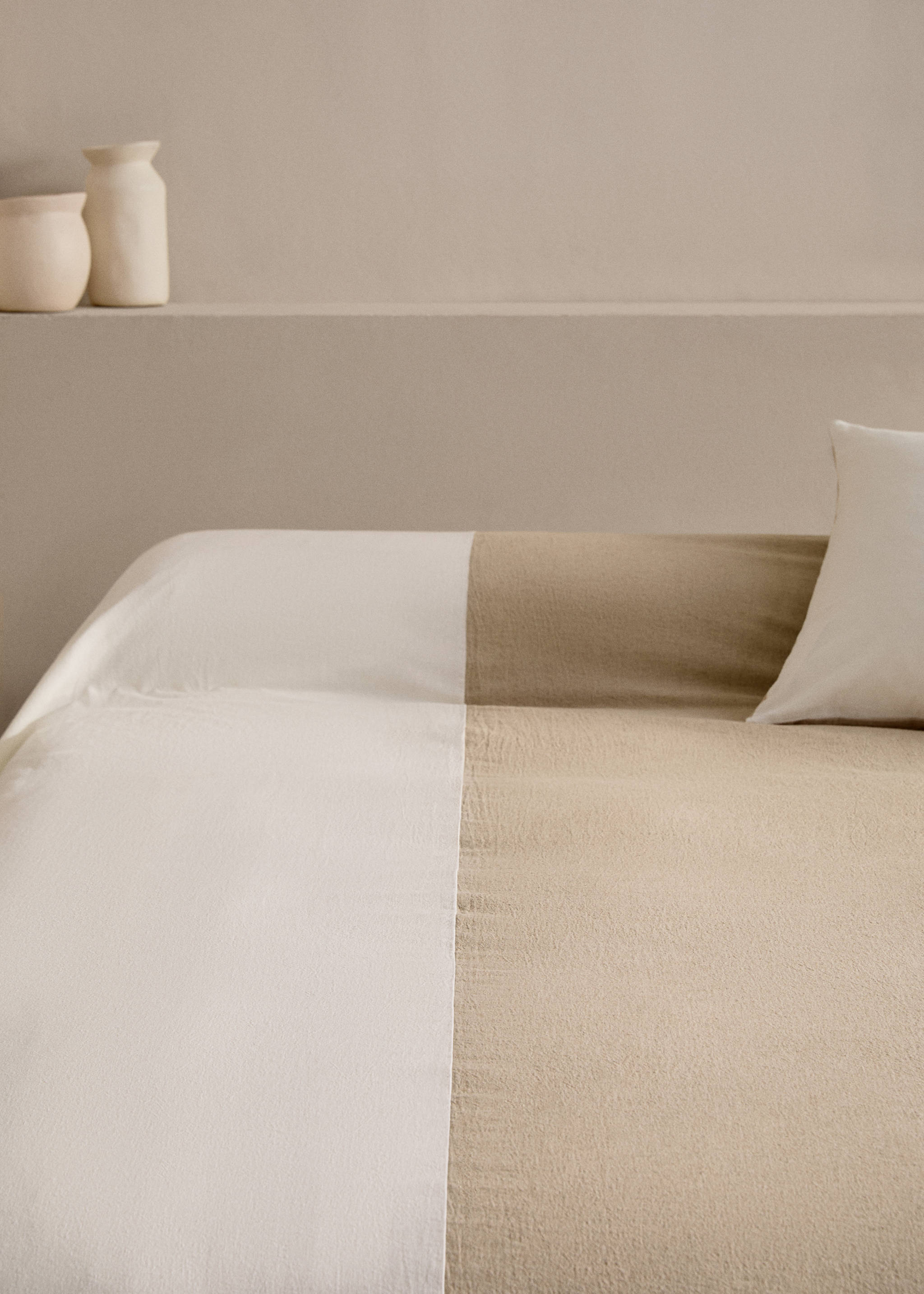 Cotton and linen bedspread - Details of the article 7
