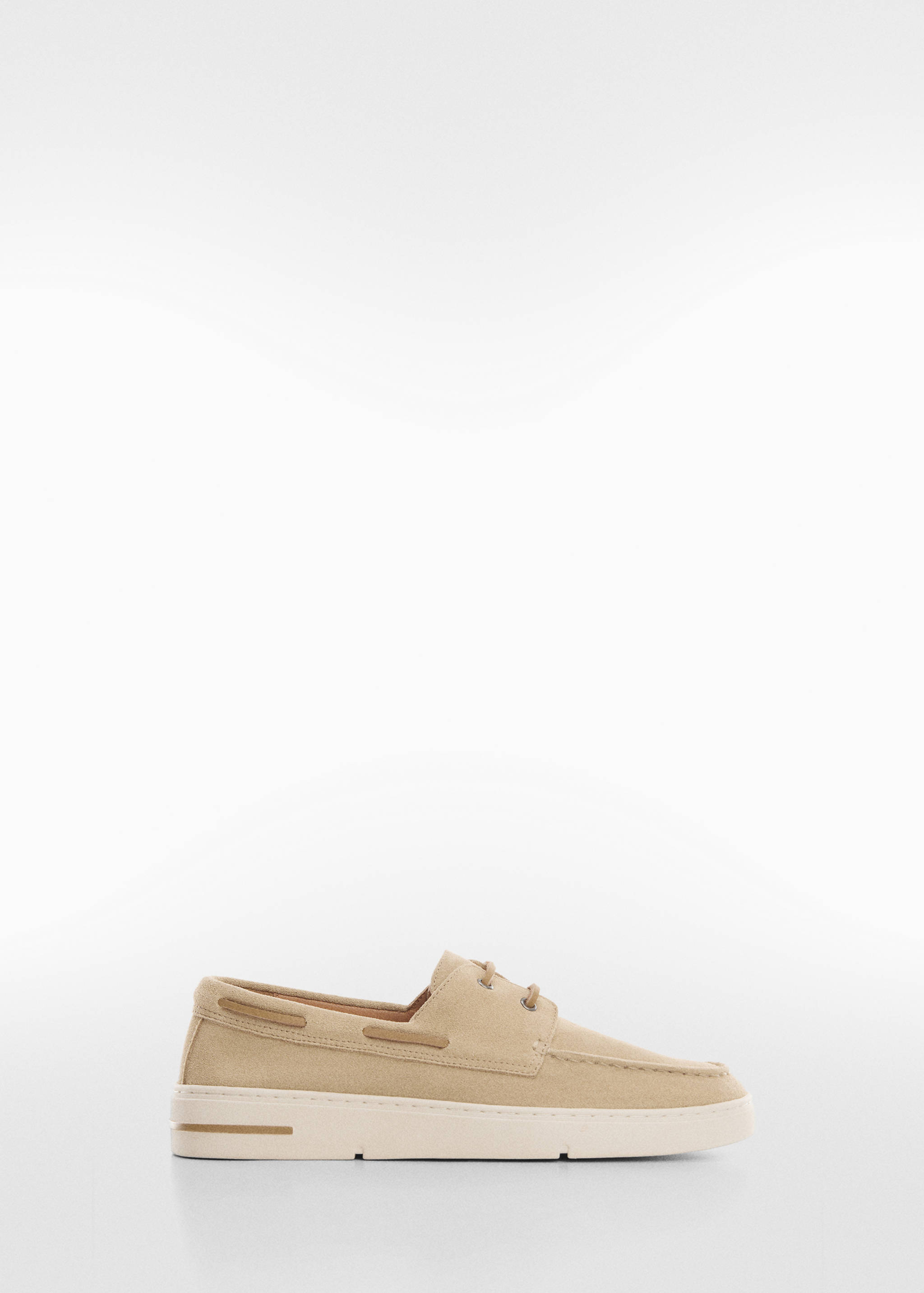 Suede nautical shoes - Article without model