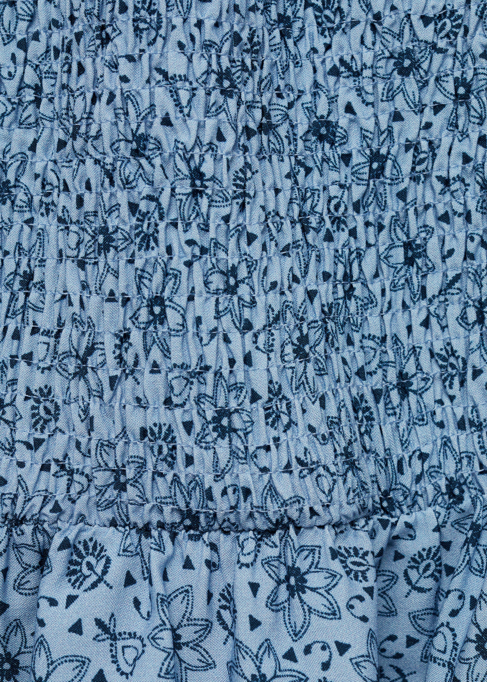 Printed pleated skirt - Details of the article 8