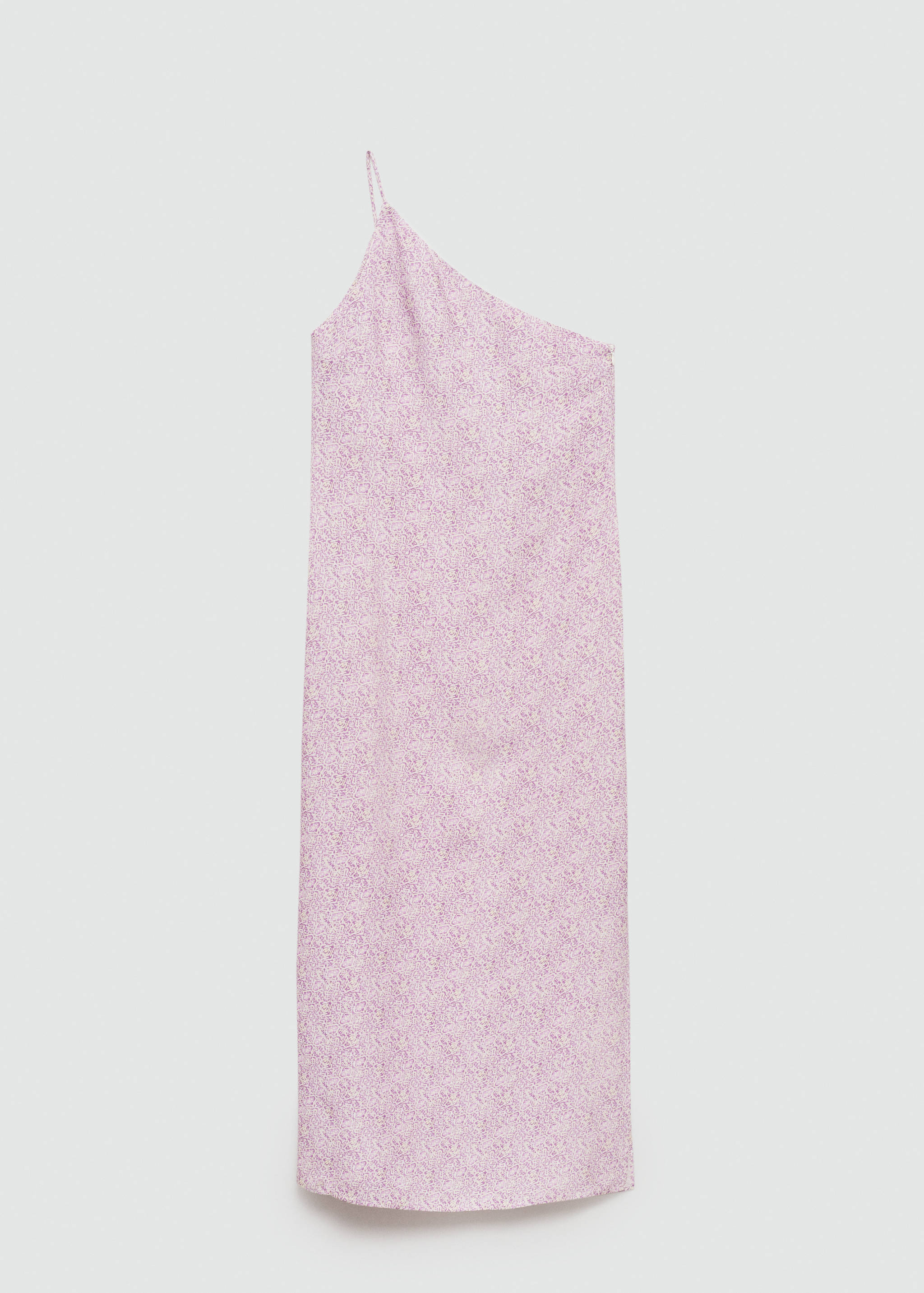 Vestit asimètric estampat - Article sense model