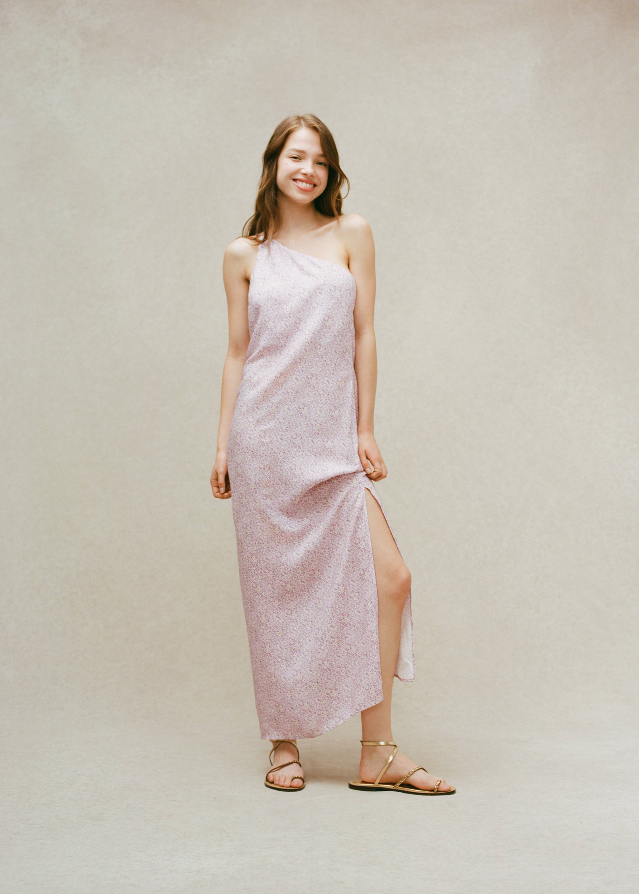 Vestit asimètric estampat - Detall de l'article 5