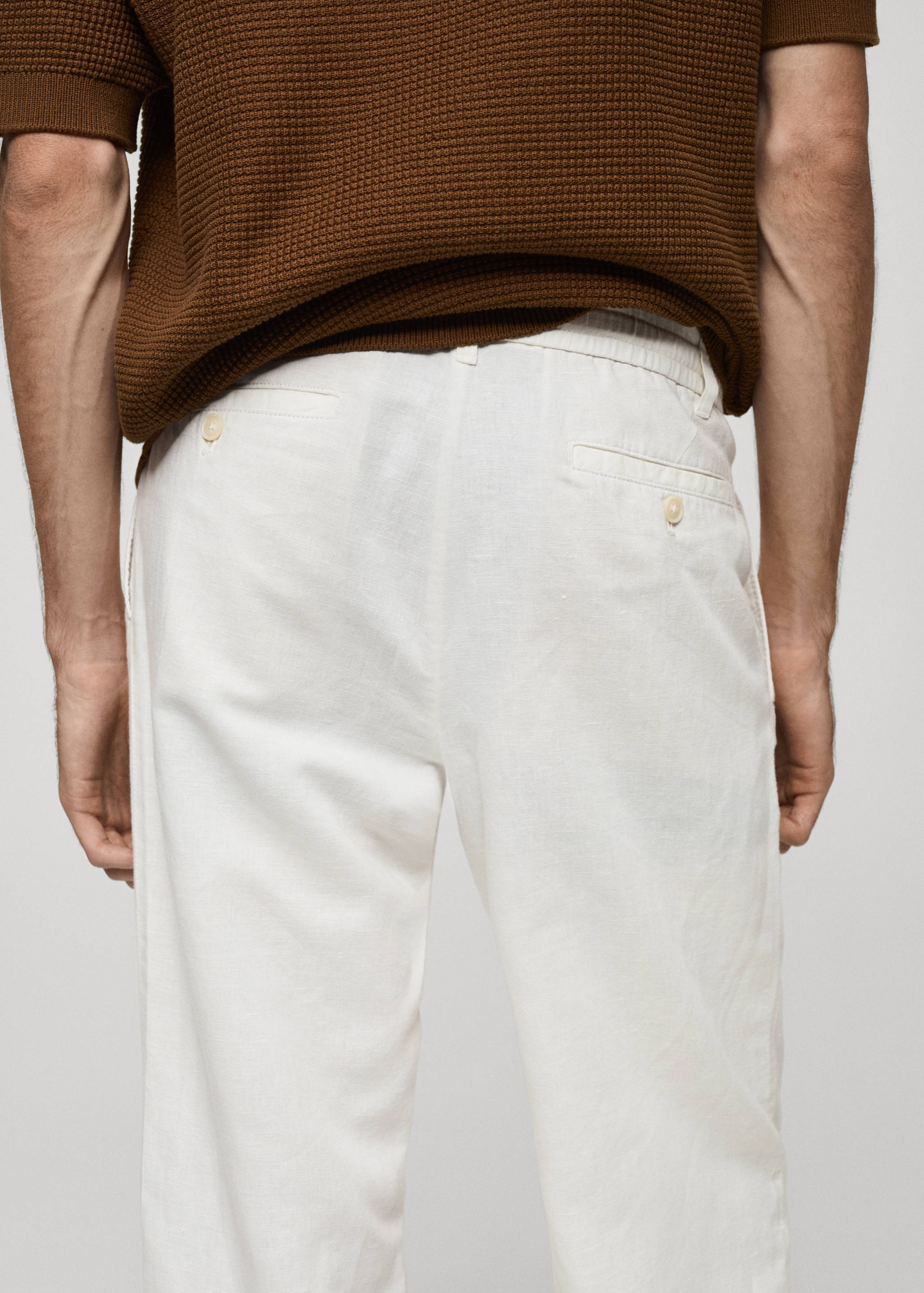 Pantalons slim fit lli cordill - Detall de l'article 6