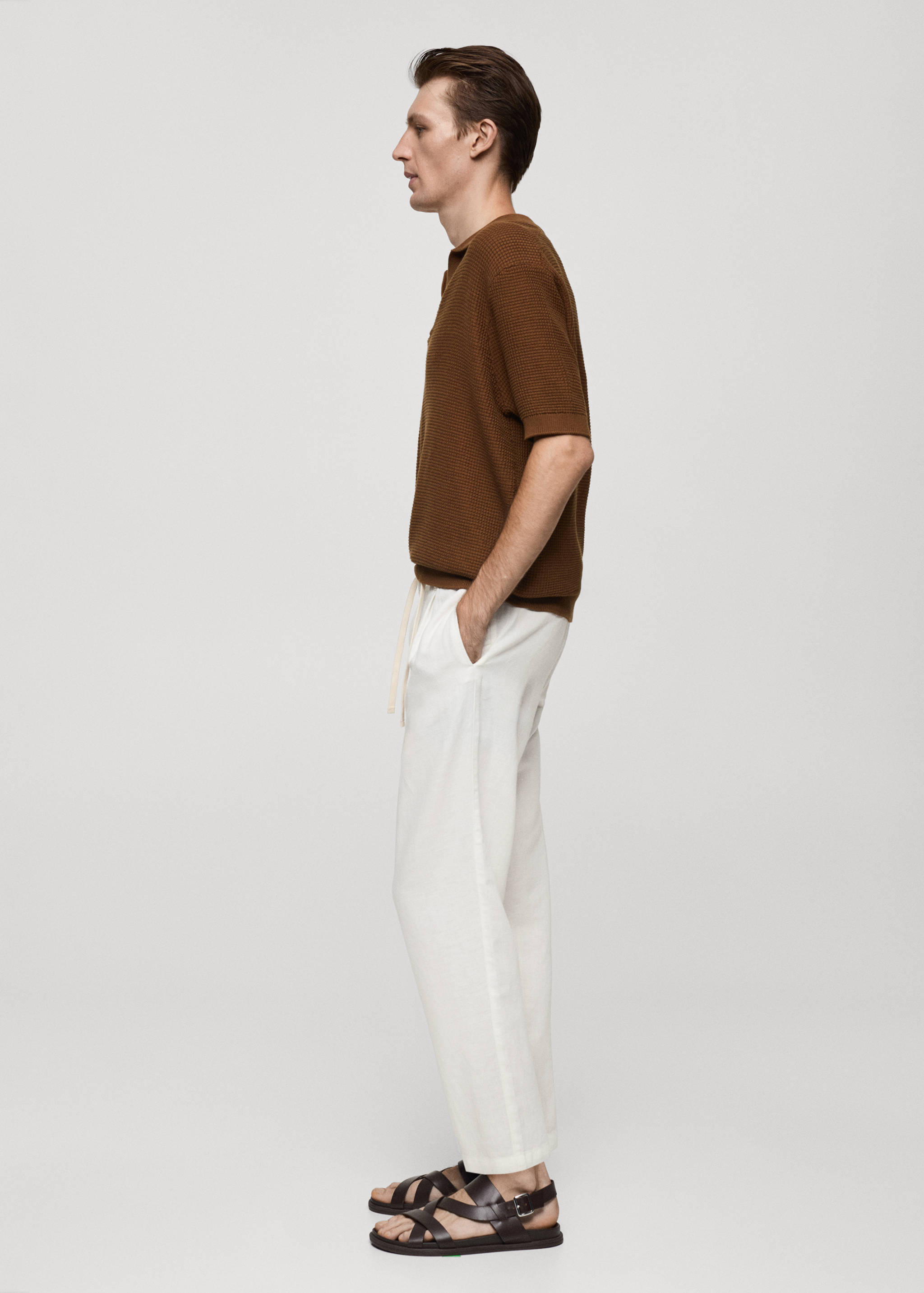 Pantalons slim fit lli cordill - Detall de l'article 2