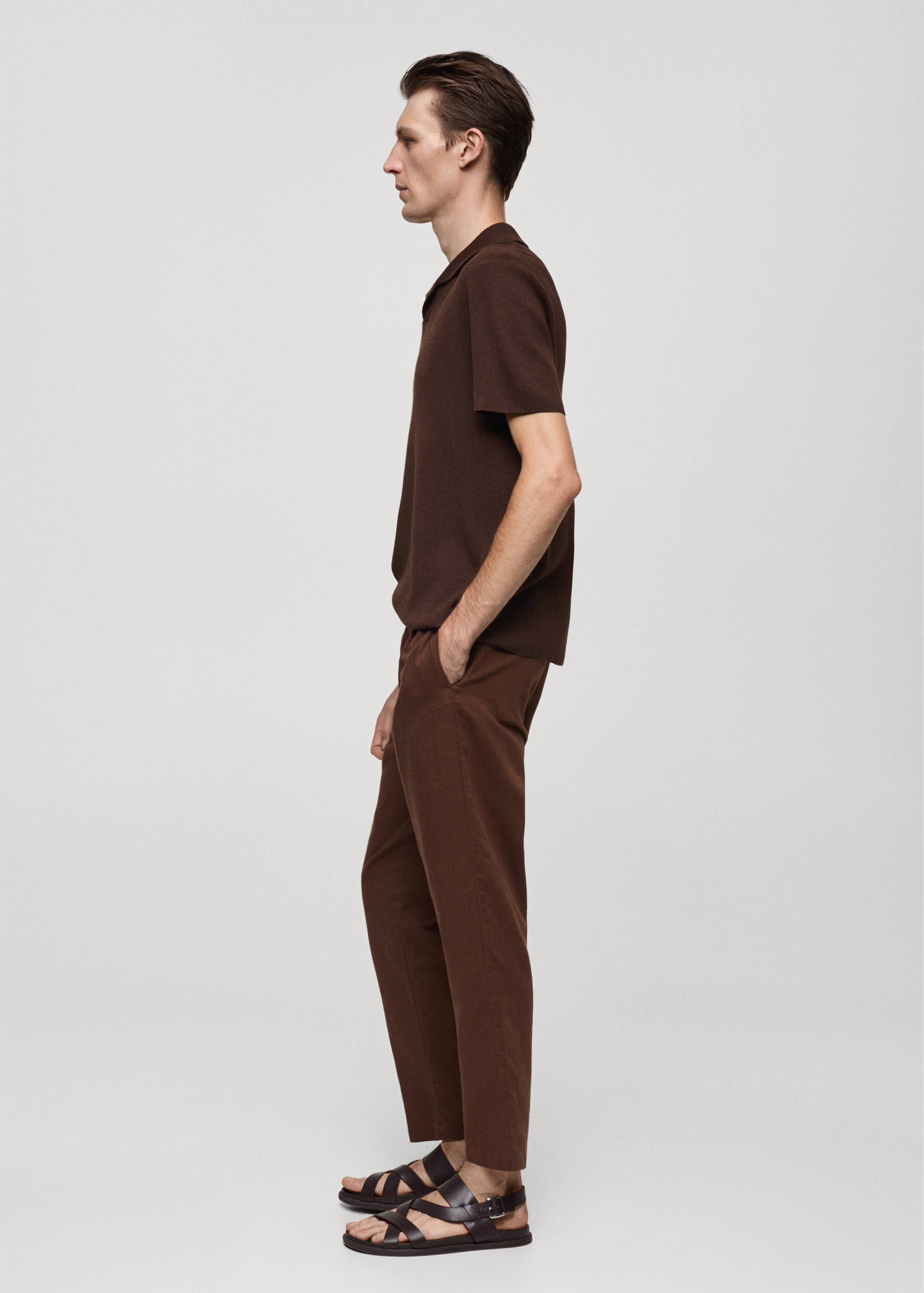 Pantalons slim fit lli cordill - Detall de l'article 2