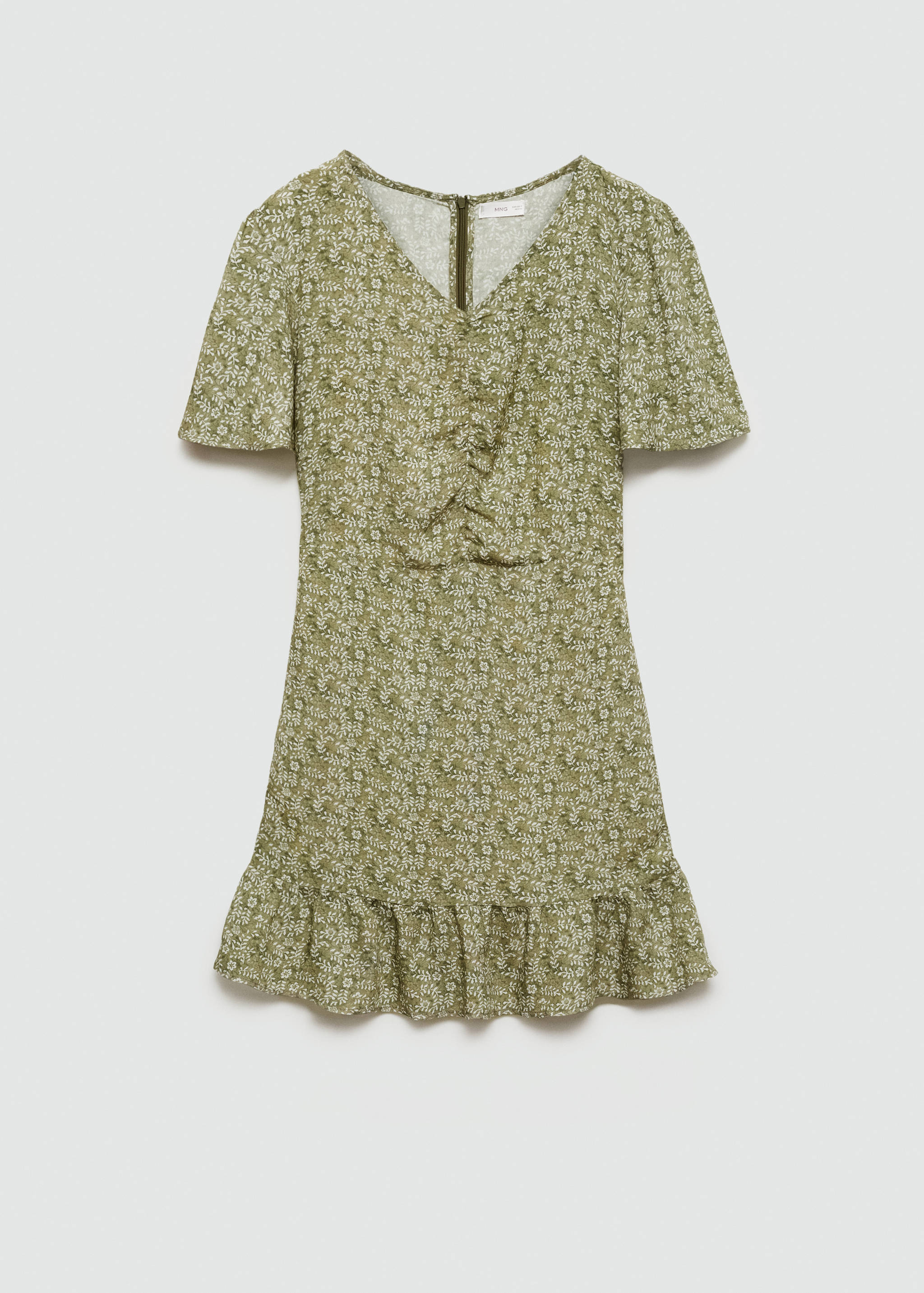 Vestit estampat floral volants - Article sense model