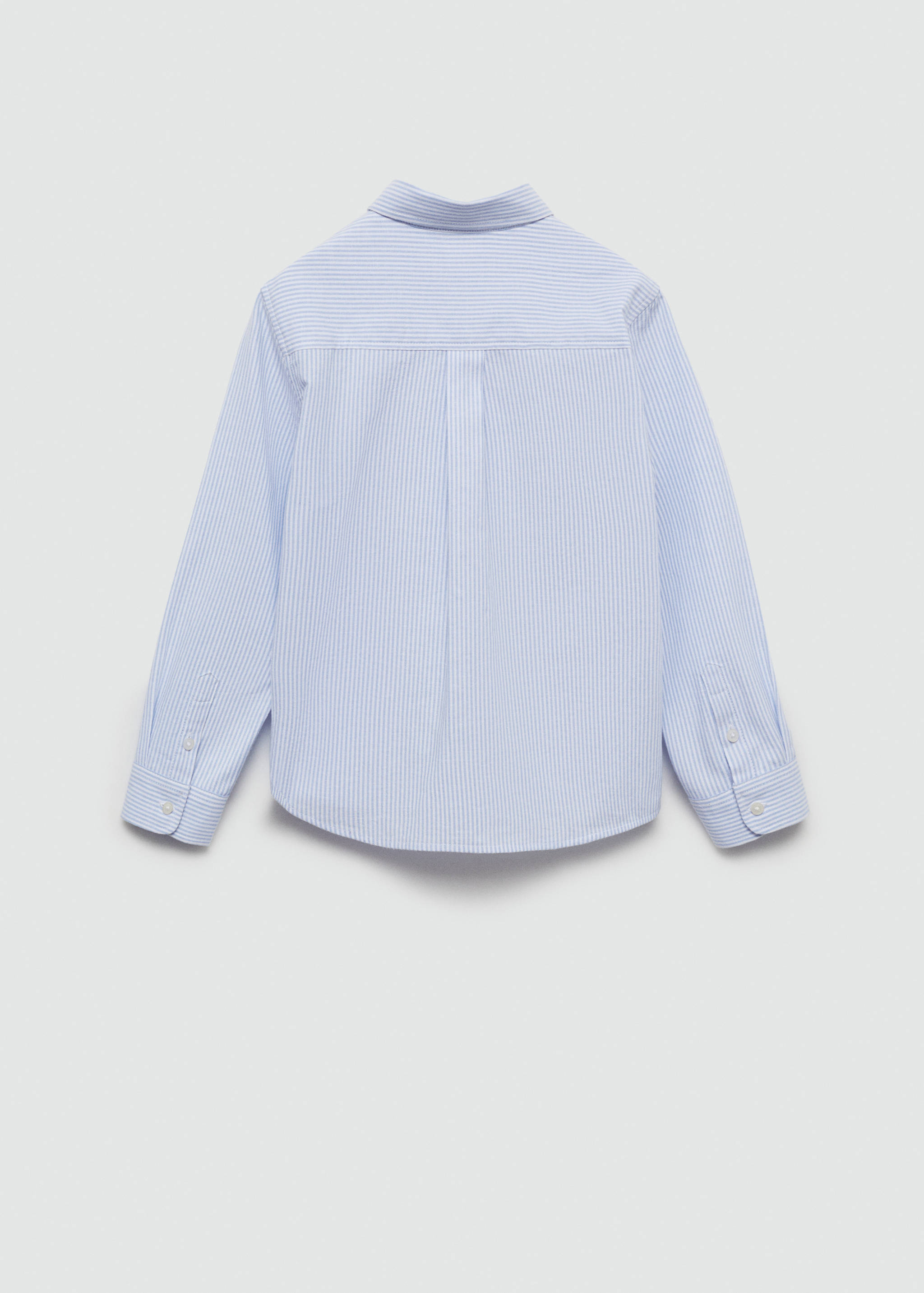 Striped Oxford shirt - Reverse of the article