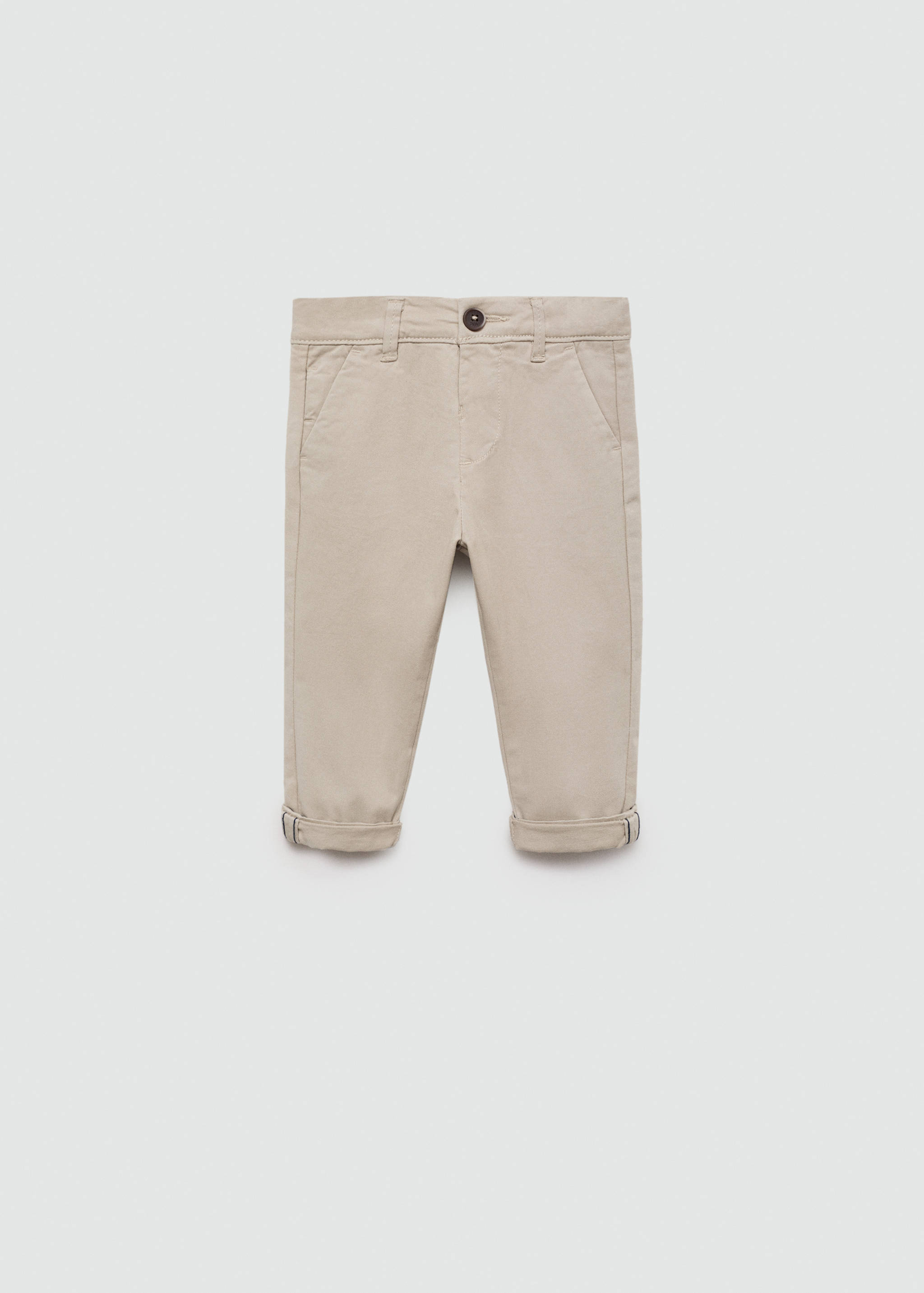 Cotton chinos - Article without model