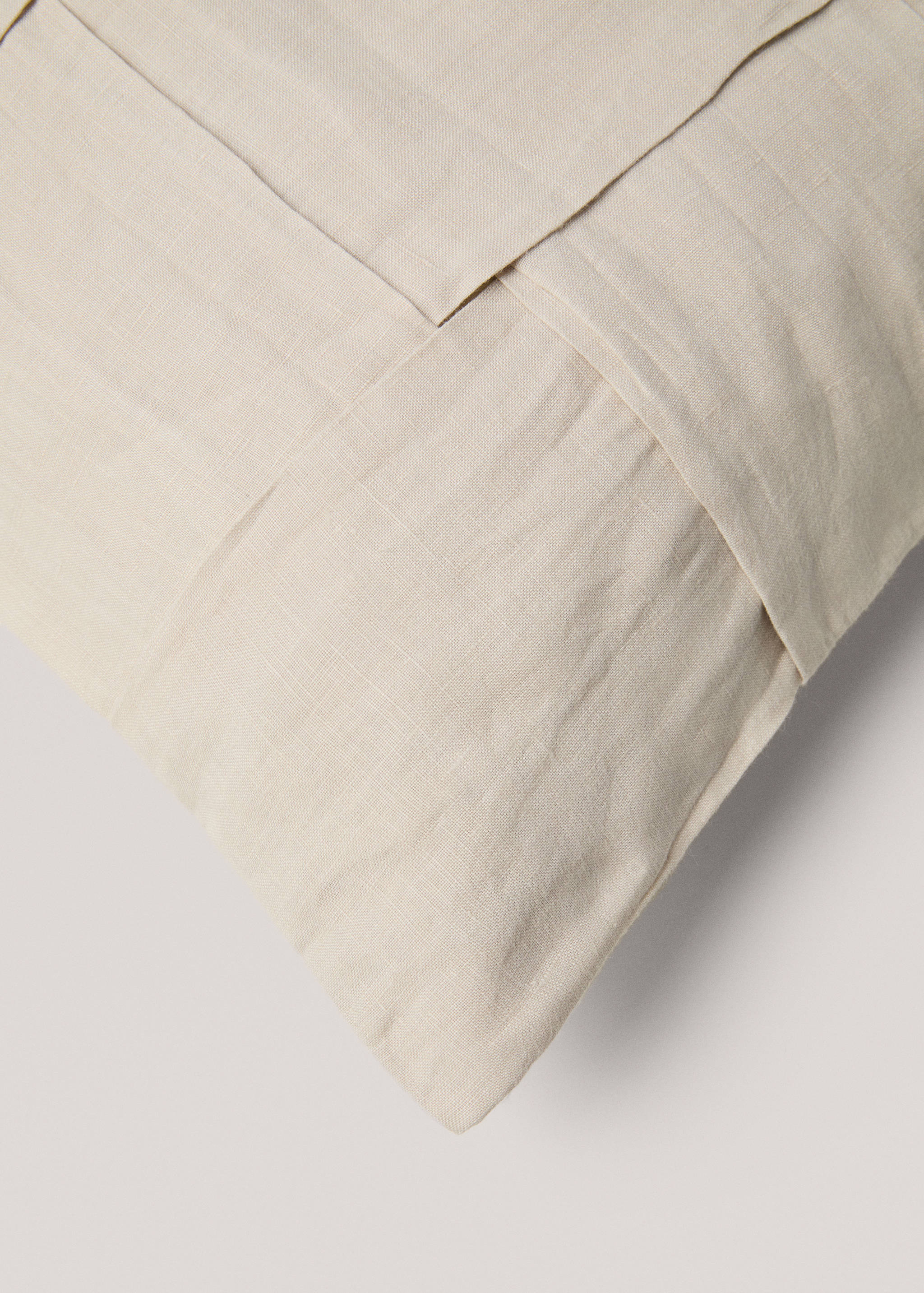 Μαξιλαροθήκη πλεγμένη λινό - Λεπτομέρεια του προϊόντος 2