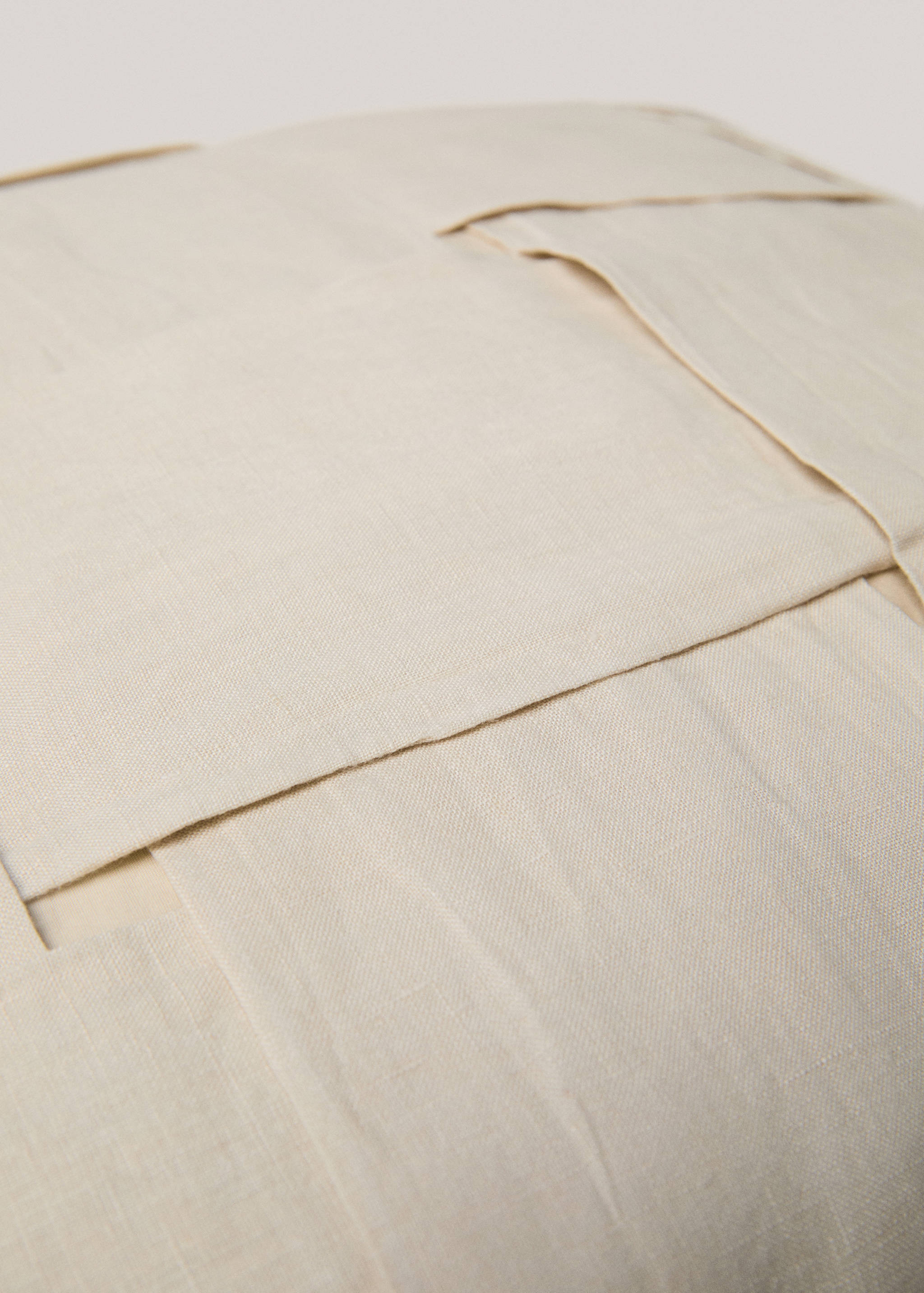 Μαξιλαροθήκη πλεγμένη λινό - Λεπτομέρεια του προϊόντος 4