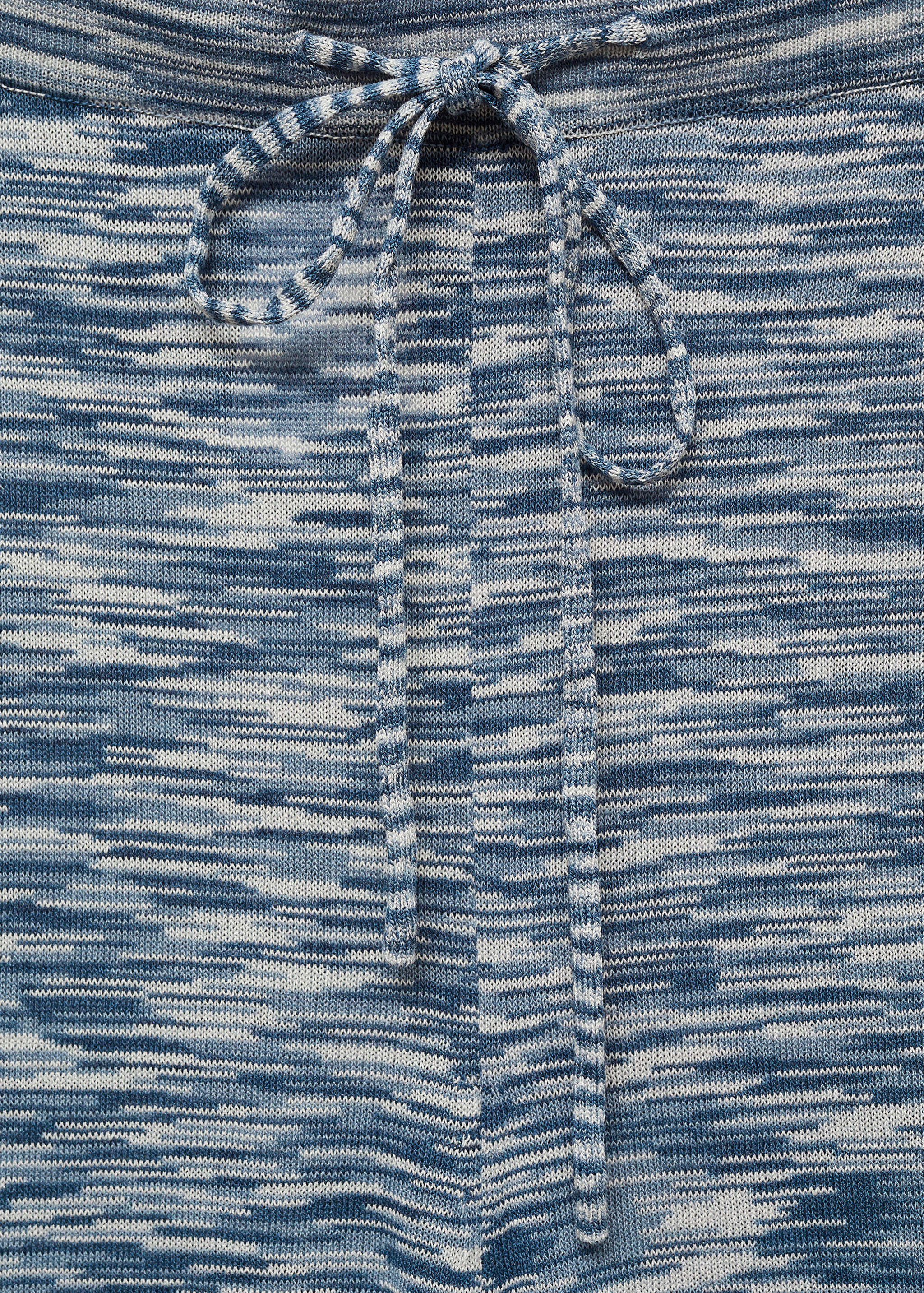 Трикотажные брюки с карманами карго - Деталь изделия 8