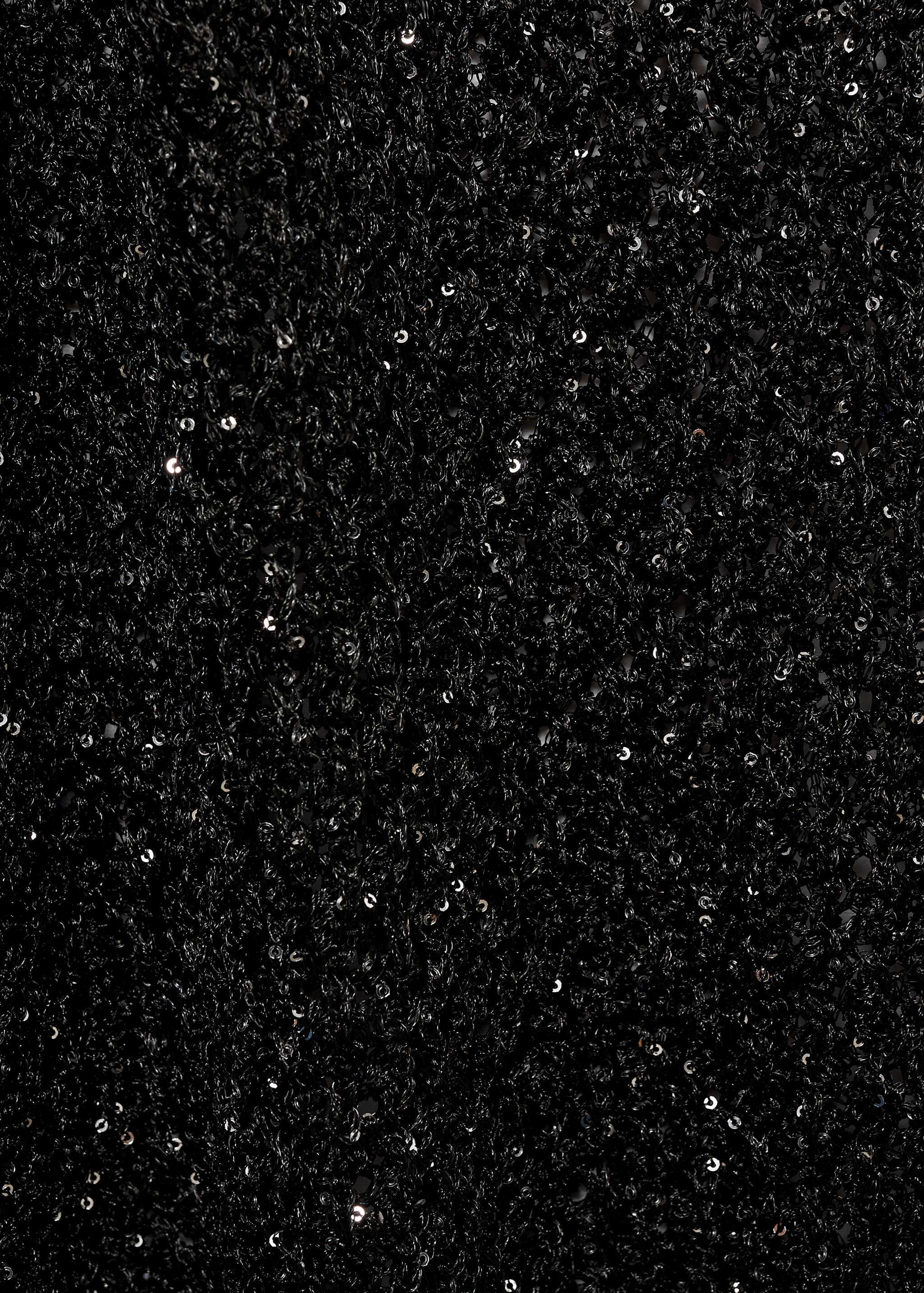 Sequined halter neck dress - Details of the article 0