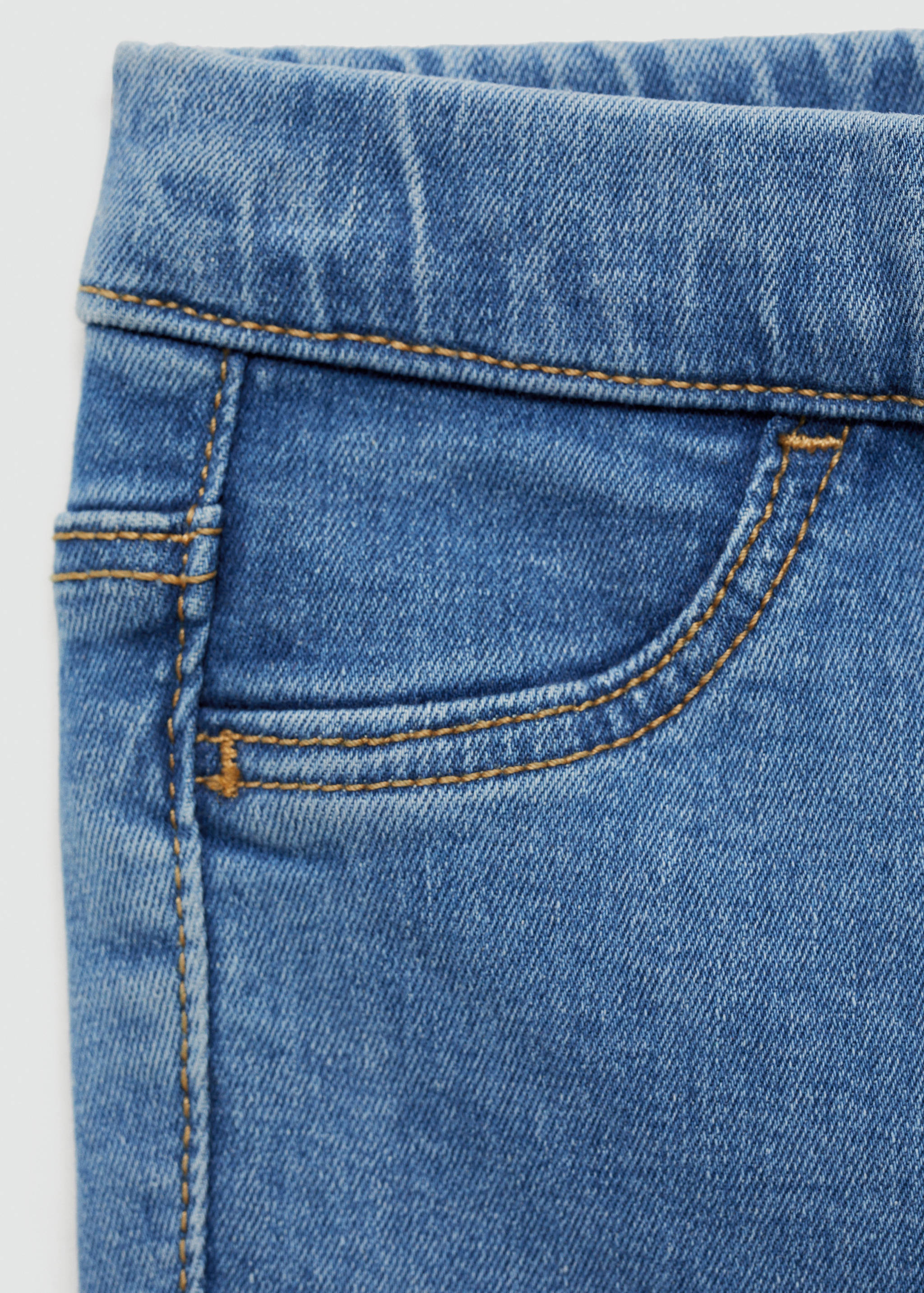 Drawstring waist jeans - Details of the article 0