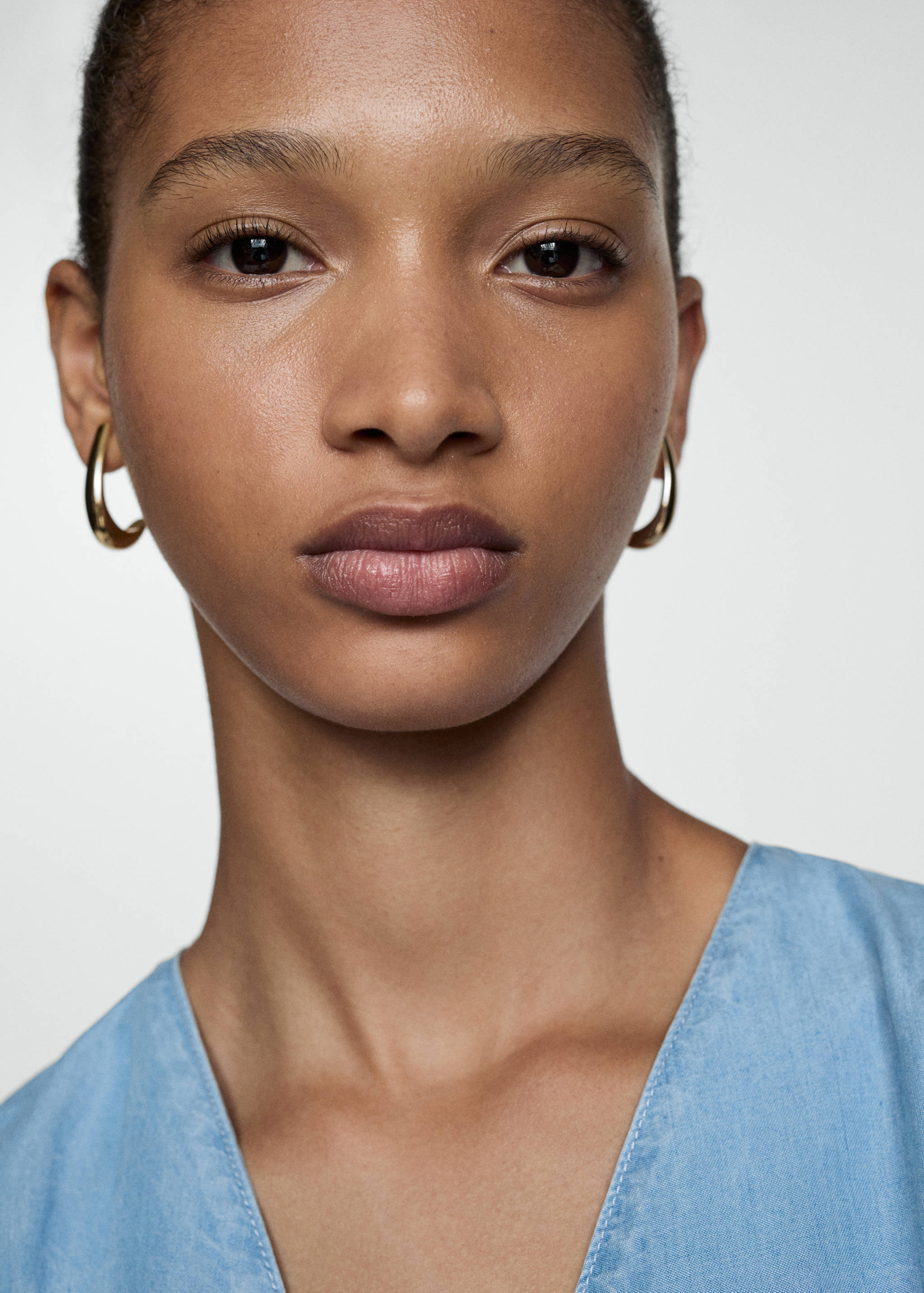 Chaleco lyocell efecto denim - Detalle del artículo 1