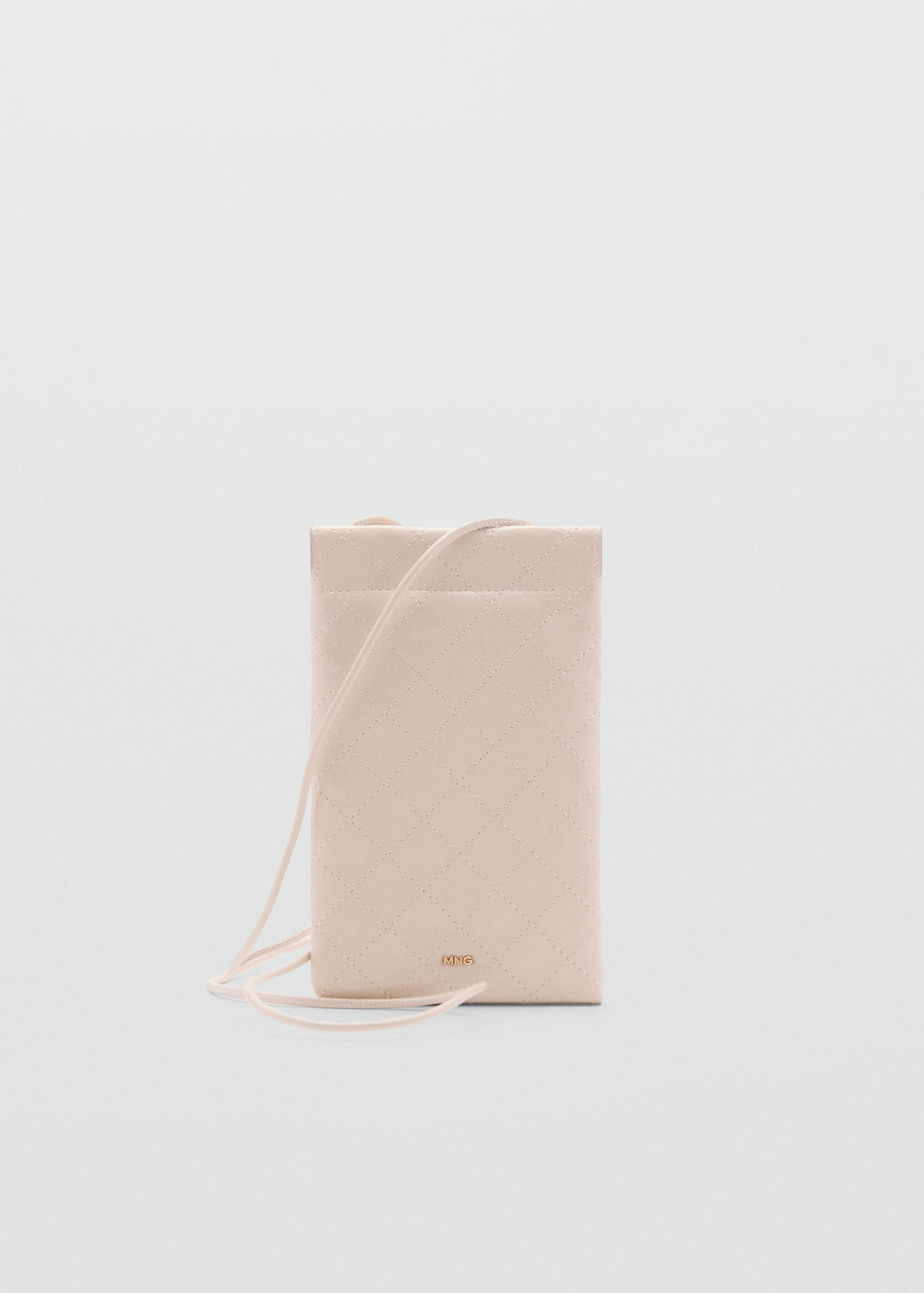 Mobile phone case with decorative stitching - Article without model