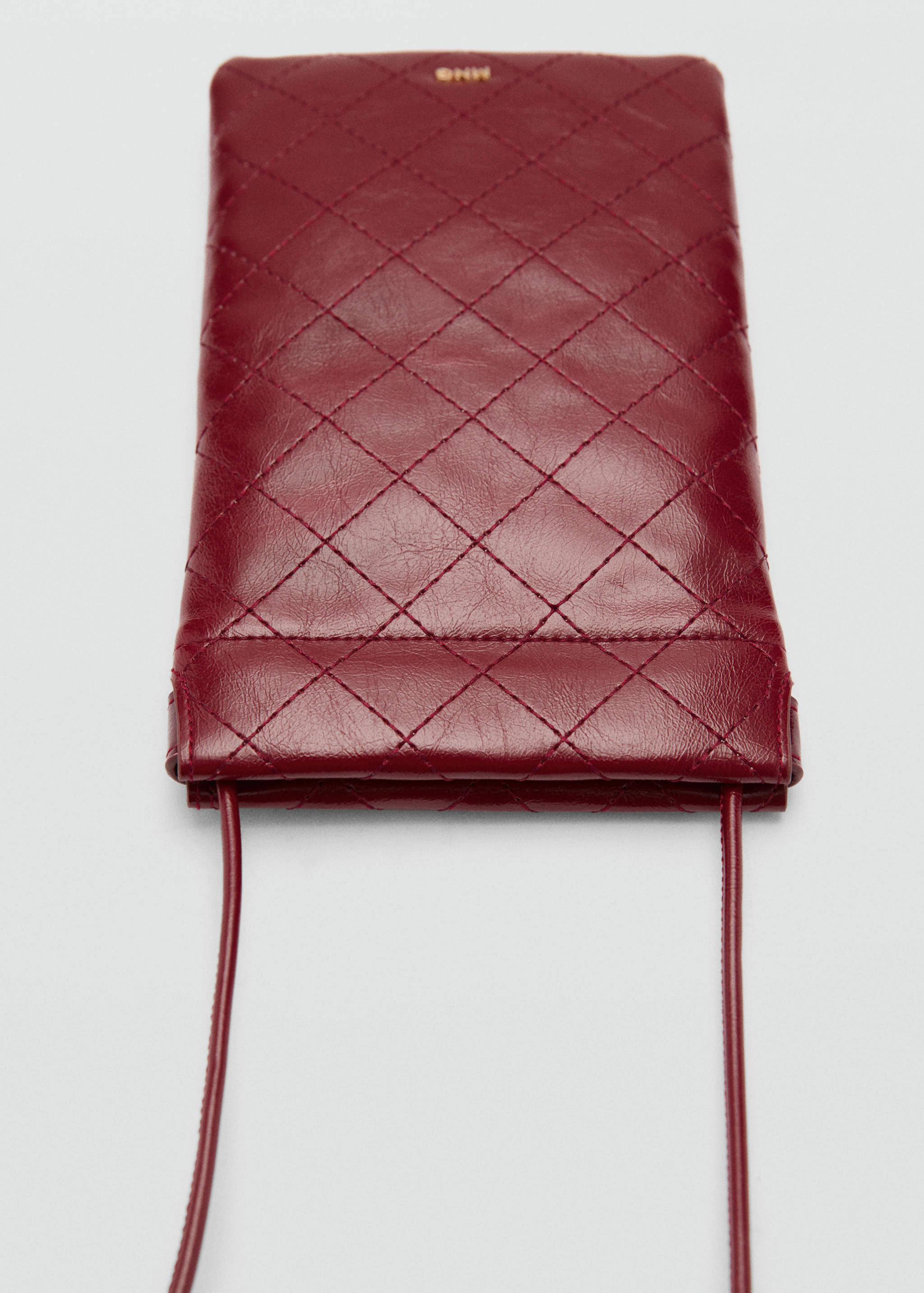 Mobile phone case with decorative stitching - Details of the article 1