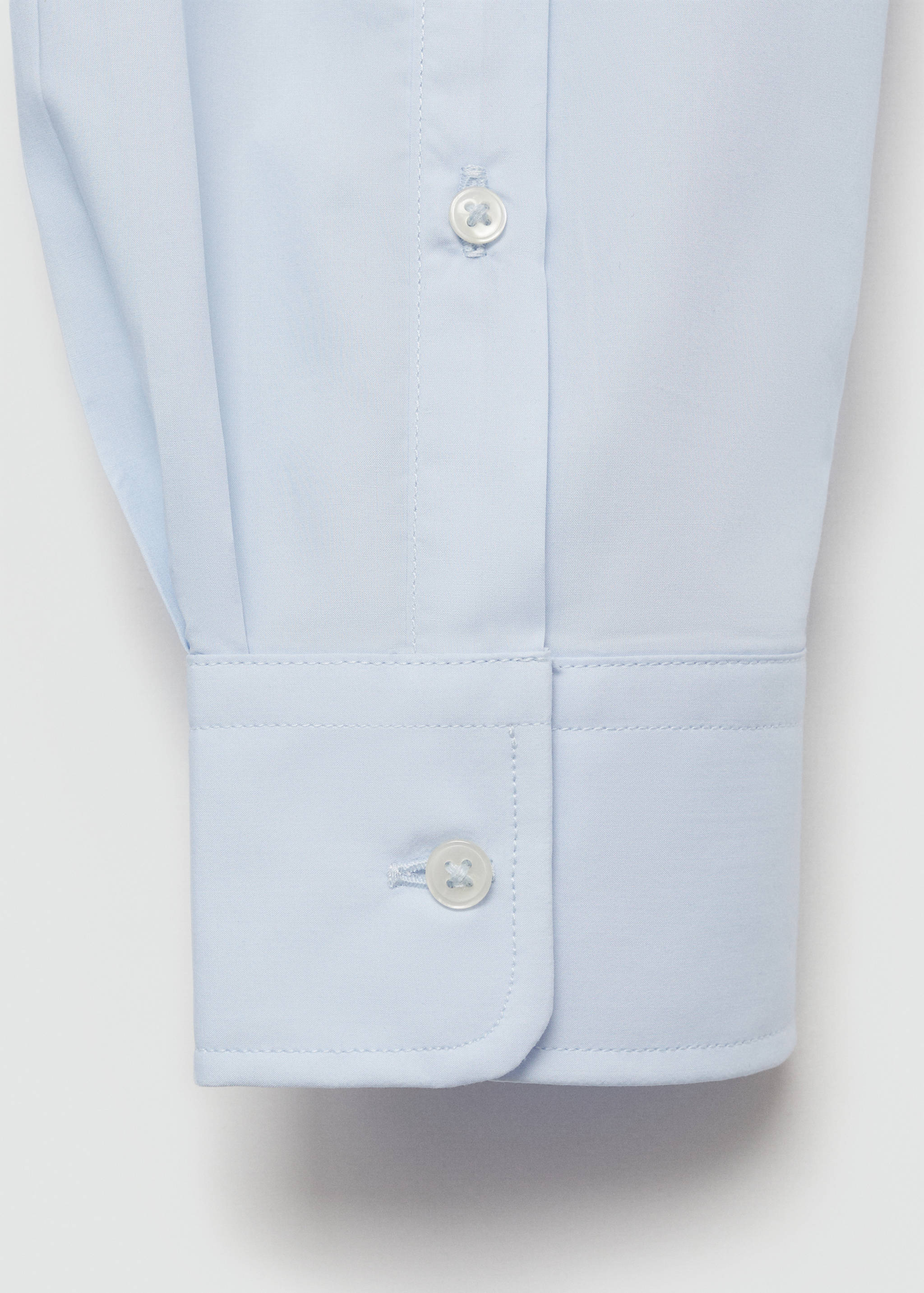 Regular-fit 100% cotton shirt - Reverse of the article