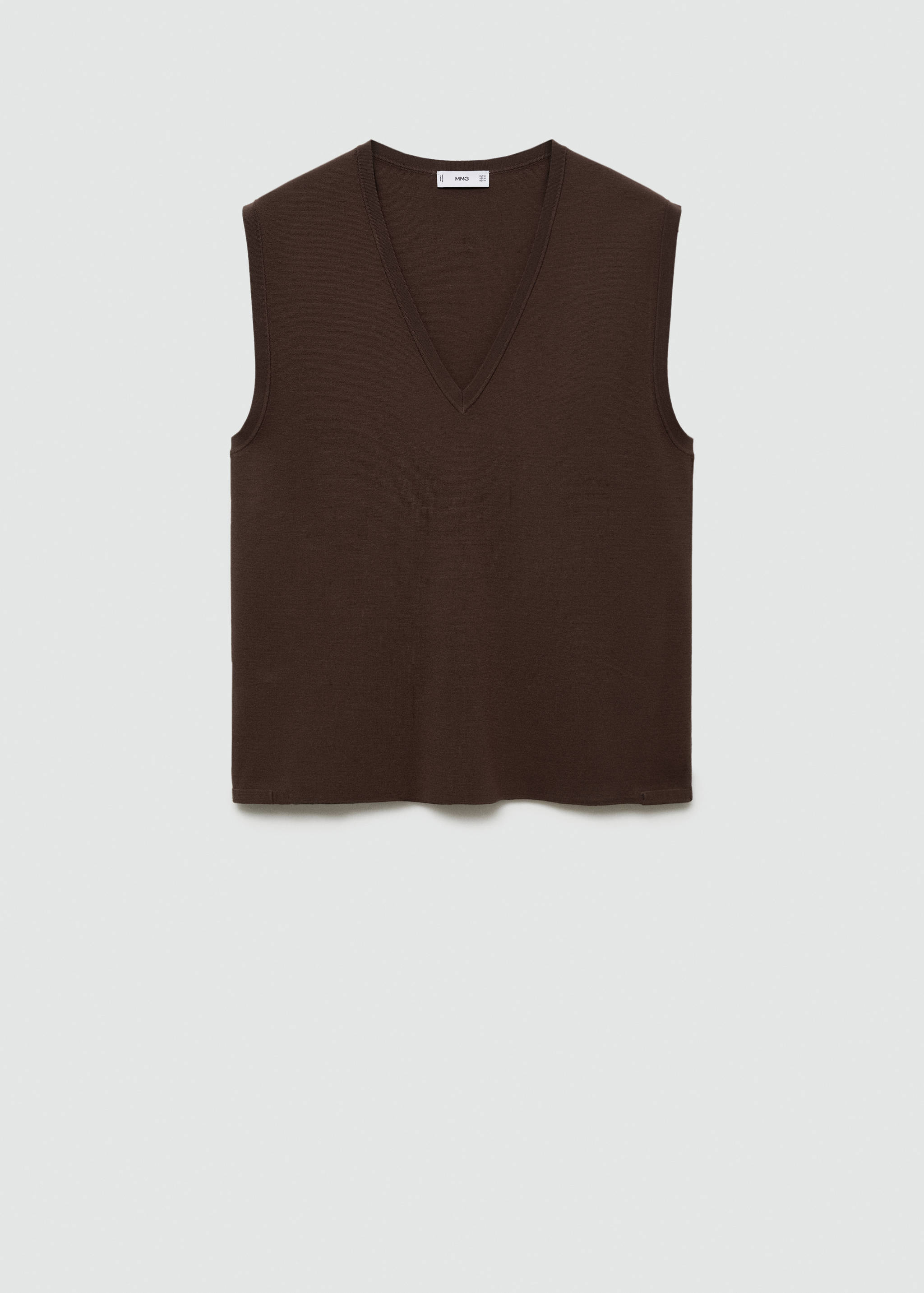 Chaleco punto fino - Artículo sin modelo