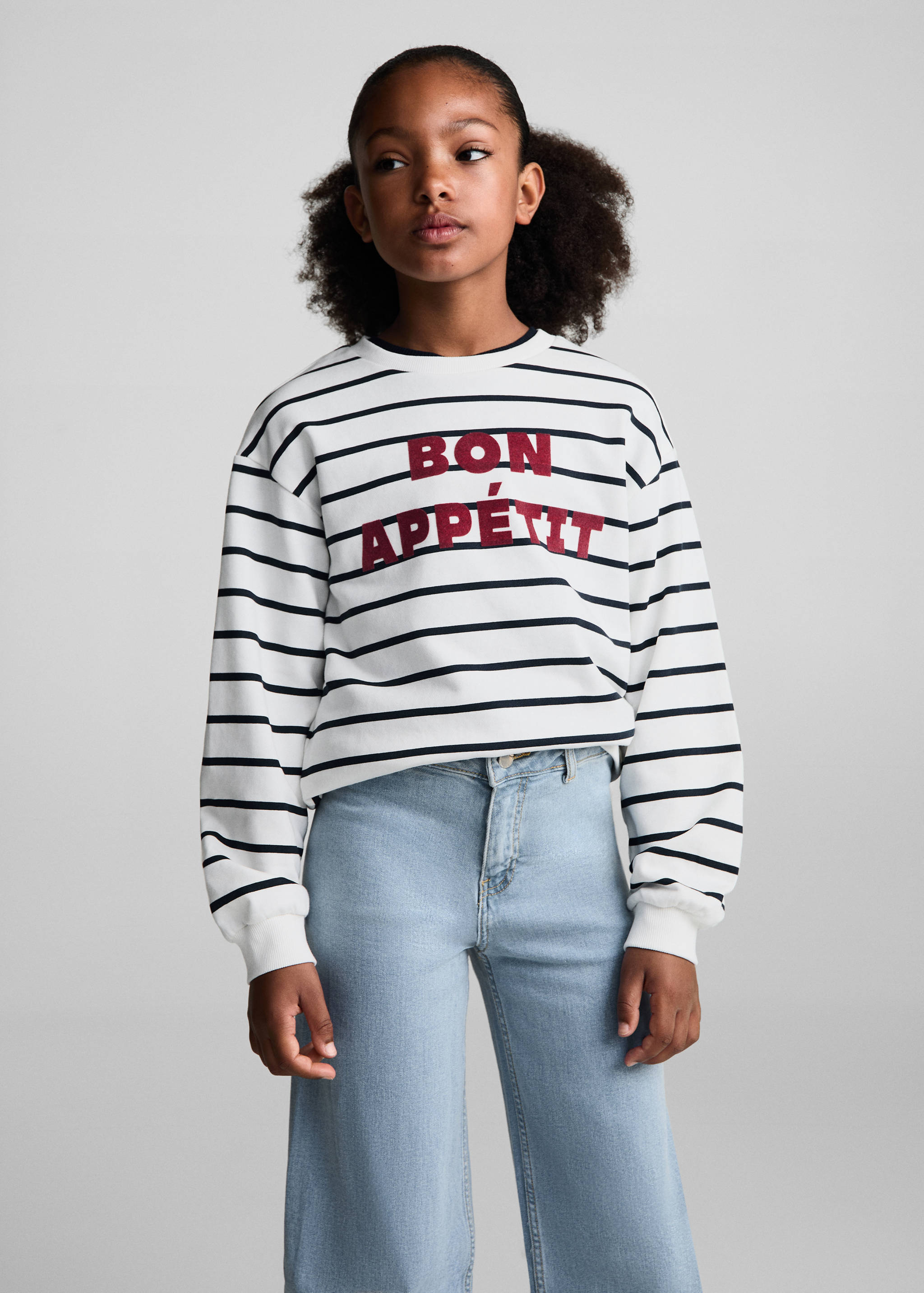 Frayed hem culotte jeans - Medium plane