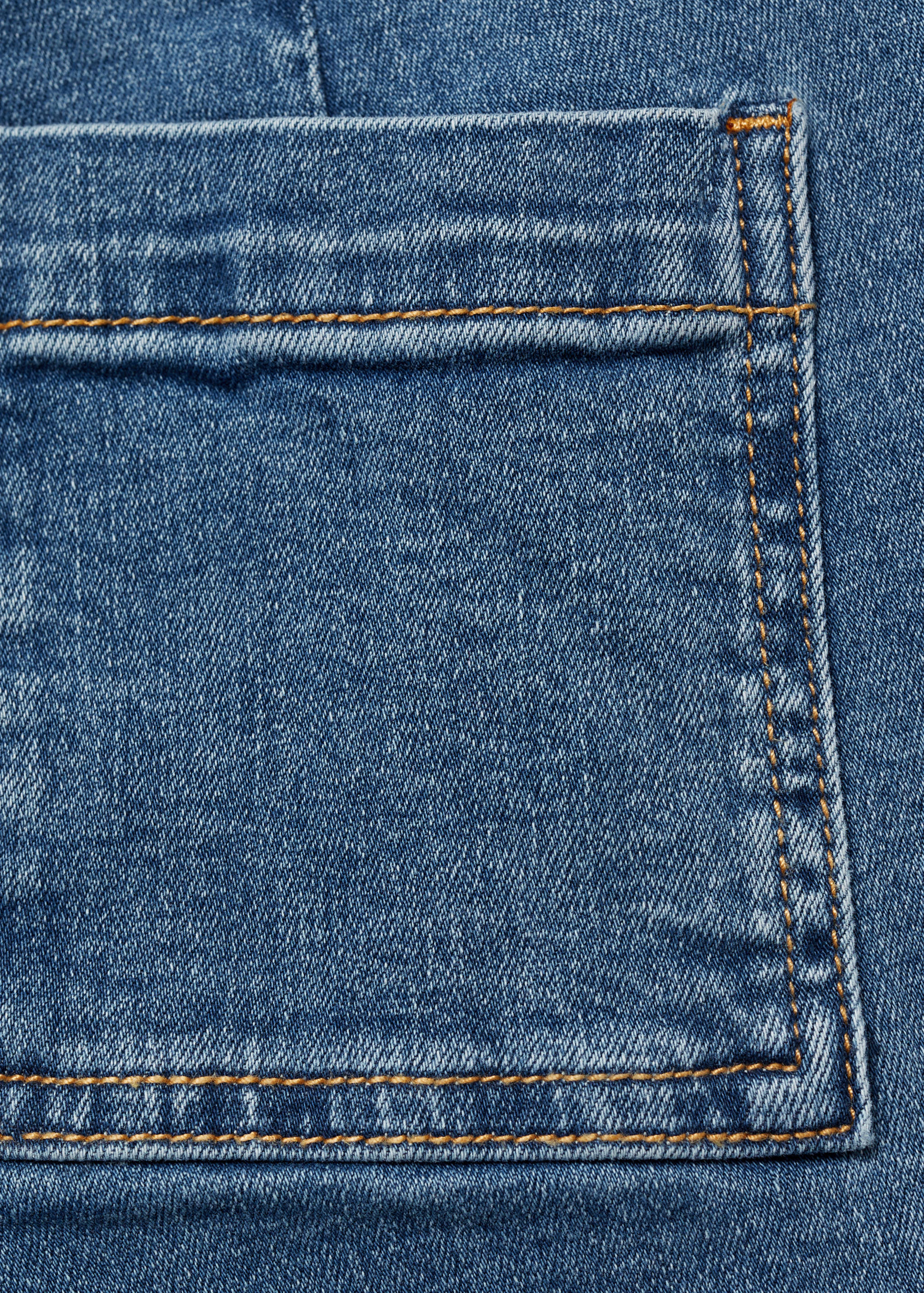 Frayed hem culotte jeans - Details of the article 0