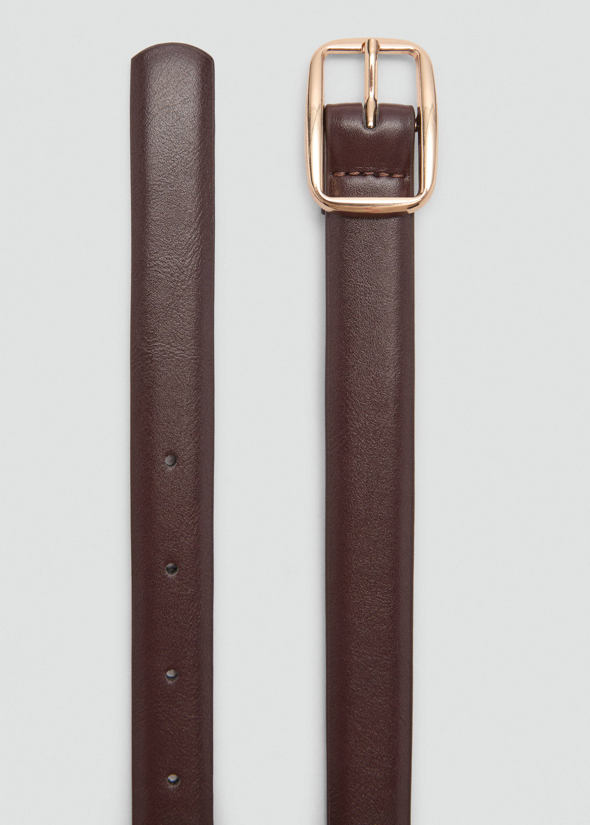 Square buckle belt - Details of the article 1